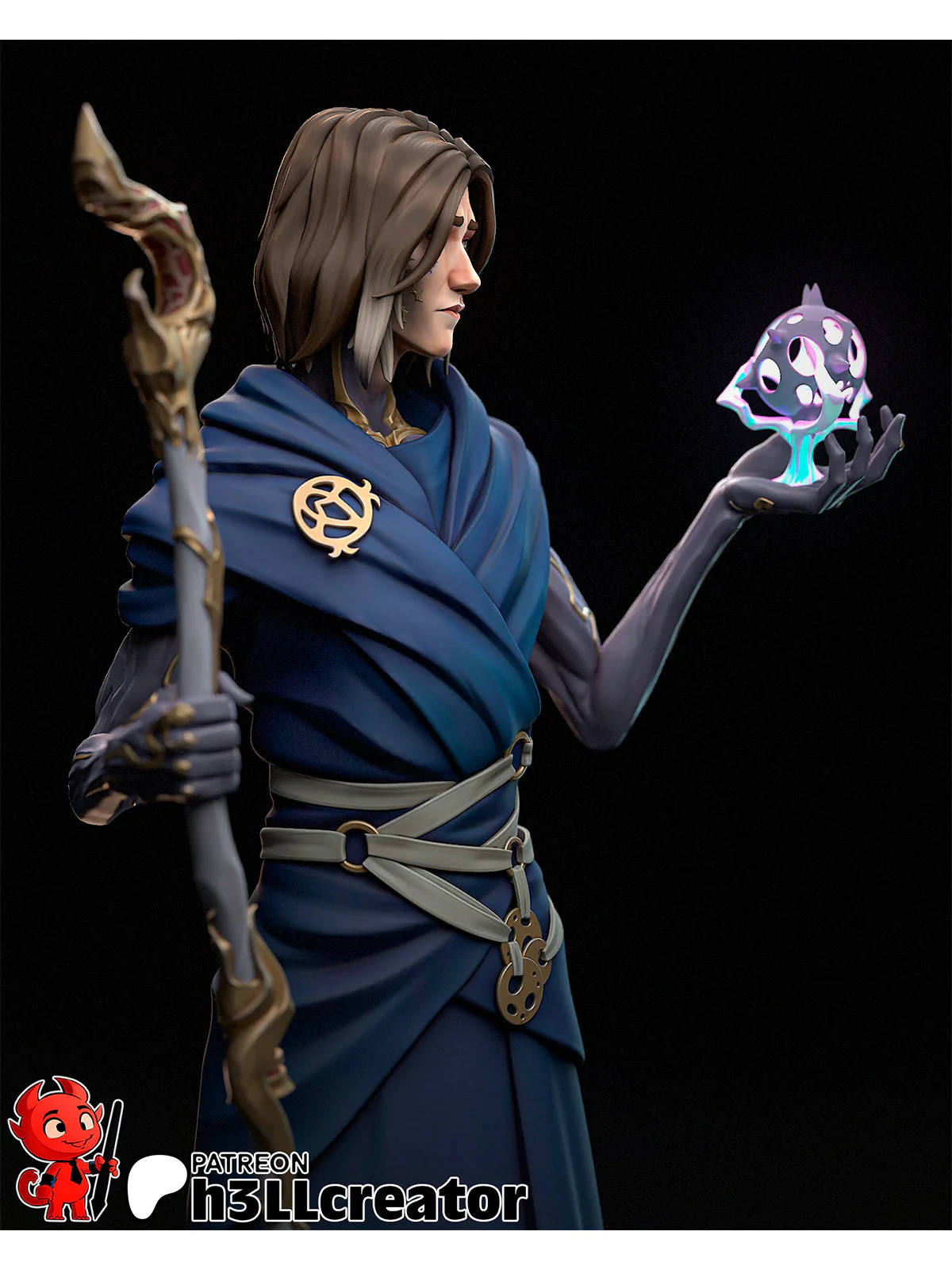 The Burdened Mind Statue - Image 4