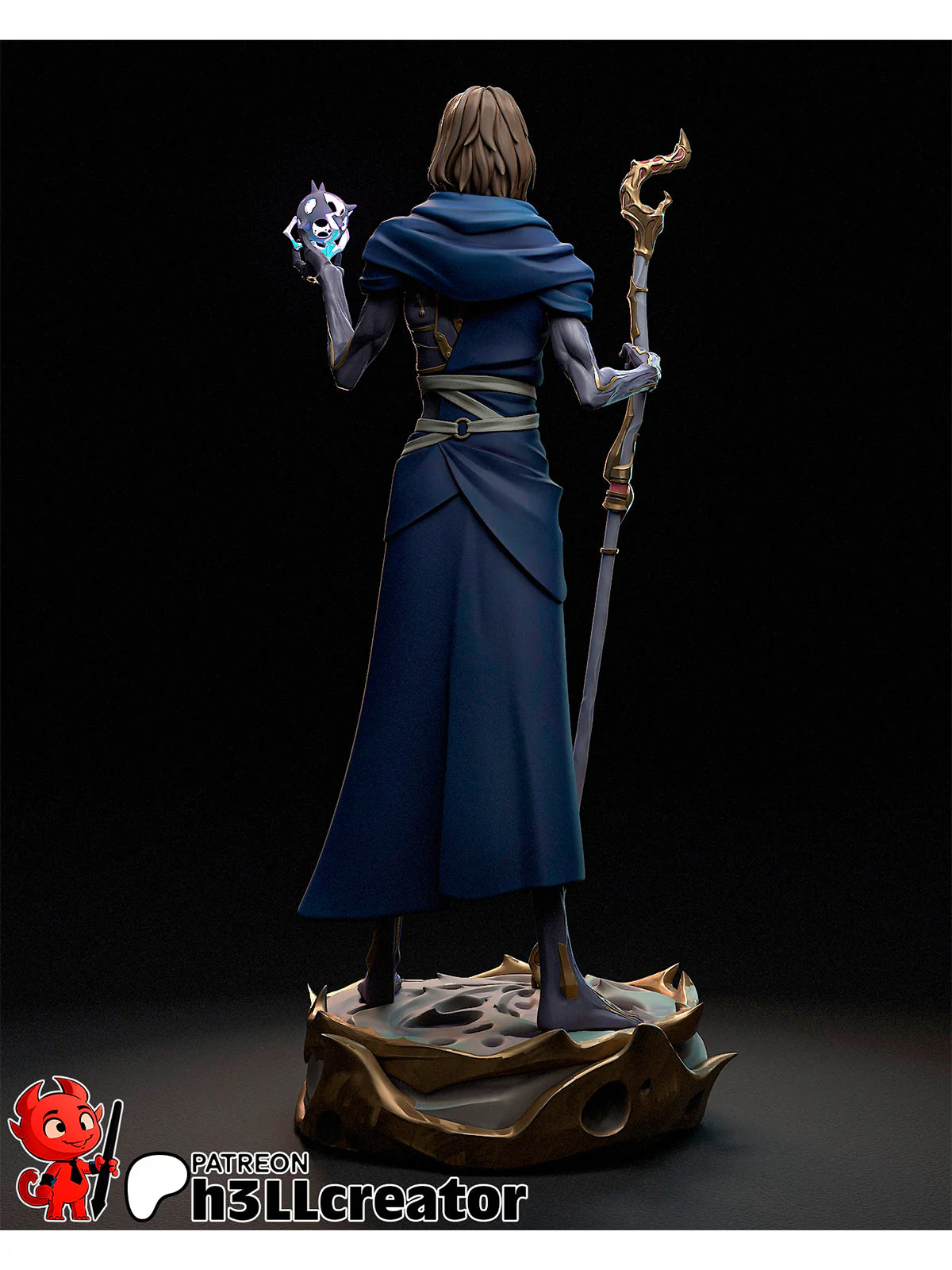 The Burdened Mind Statue - Image 5