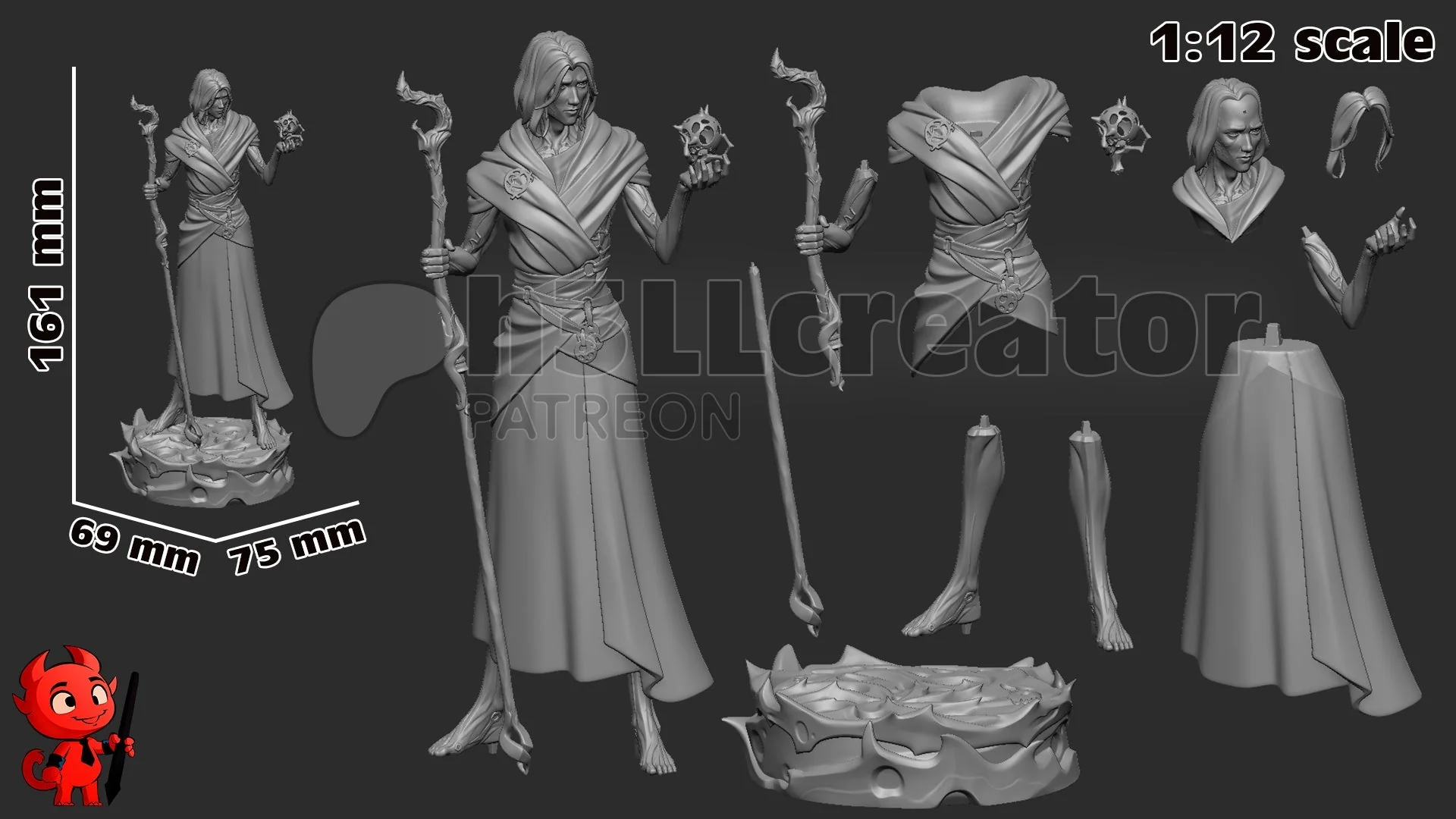 The Burdened Mind Statue - Image 7