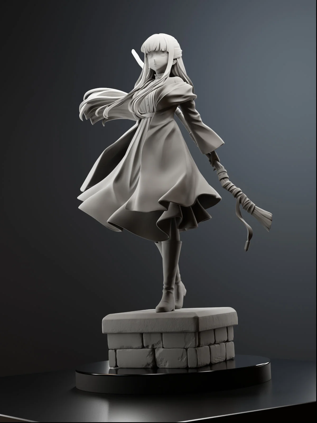 The Calm Caster Statue - Image 8