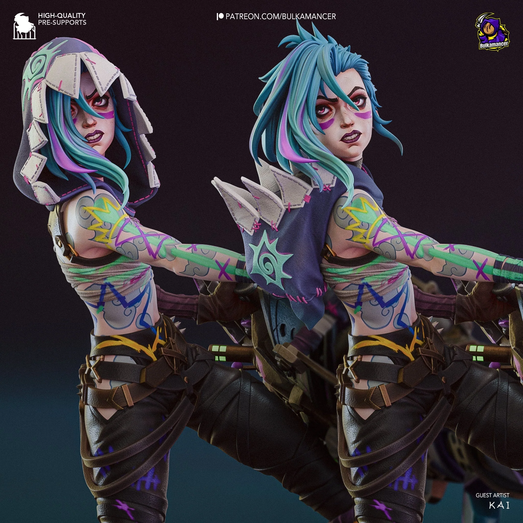 The Chaotic Gunner Statue - Image 5
