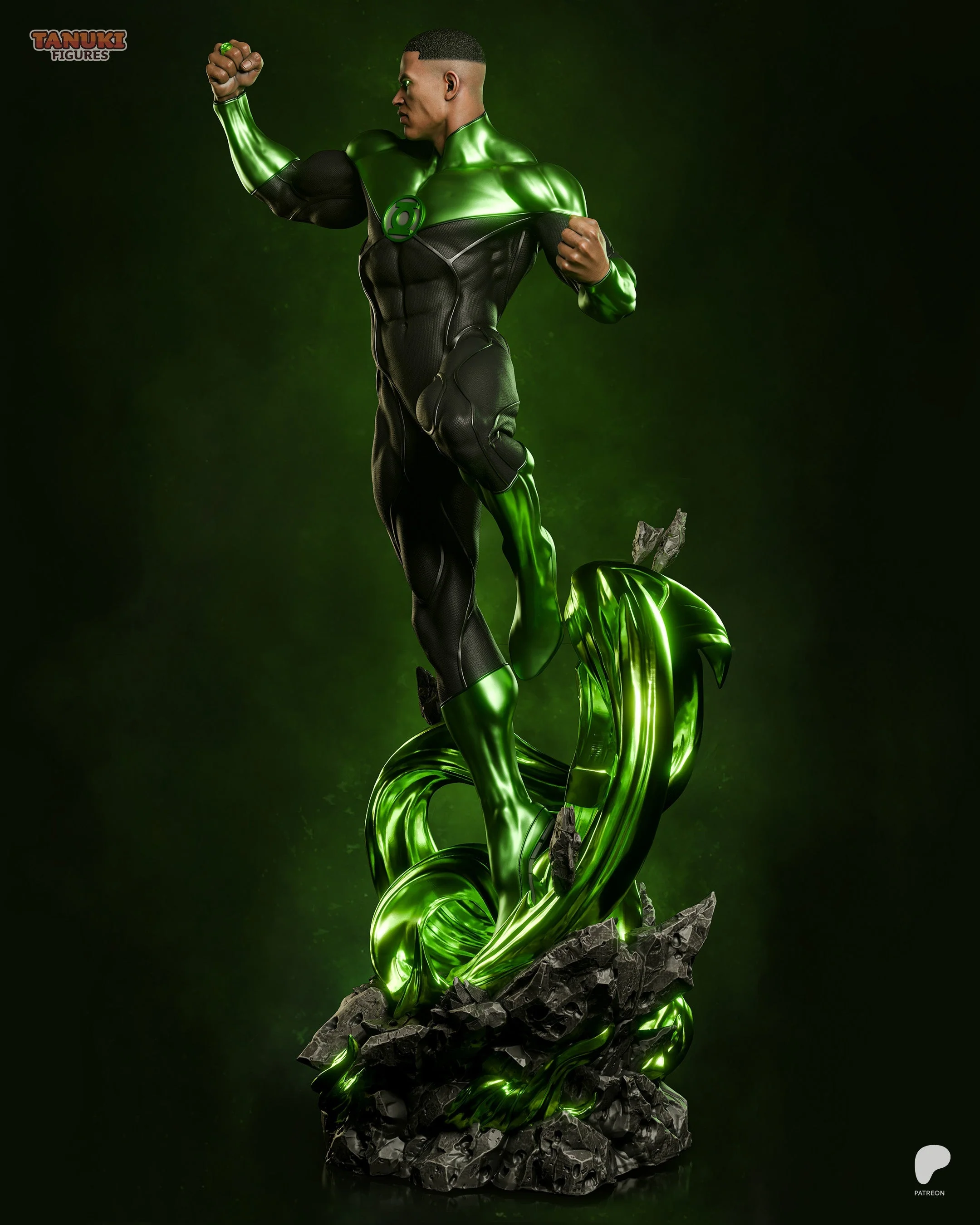 The Cosmic Sentinel Statue - Image 4