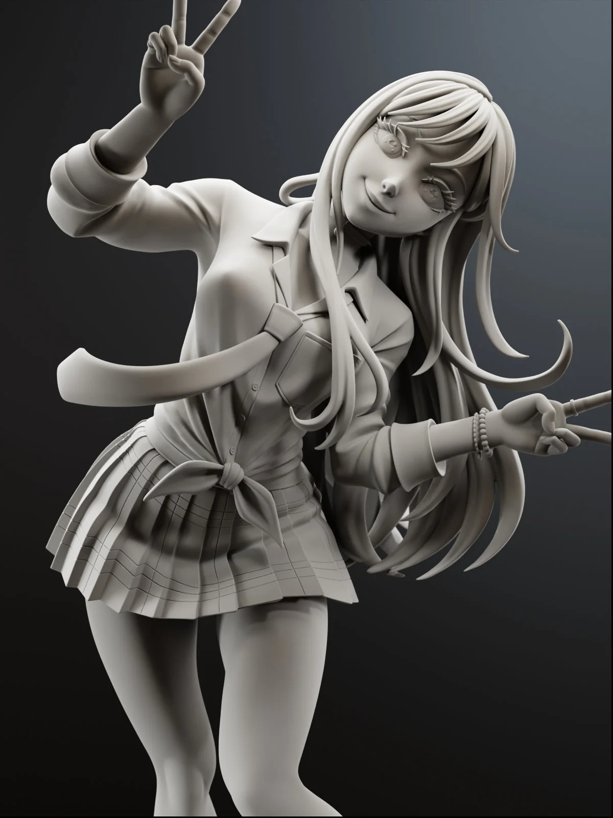 The Cosplay Girl Statue - Image 3