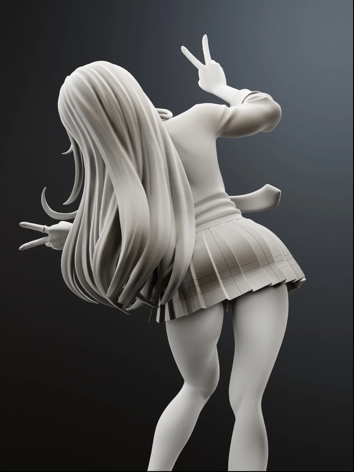The Cosplay Girl Statue - Image 6