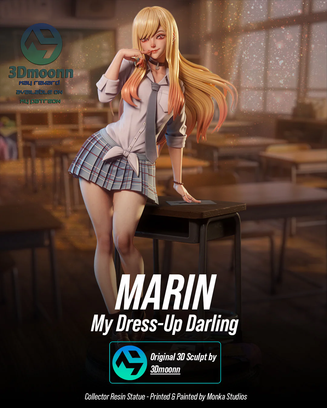 The Cosplay Queen Statue