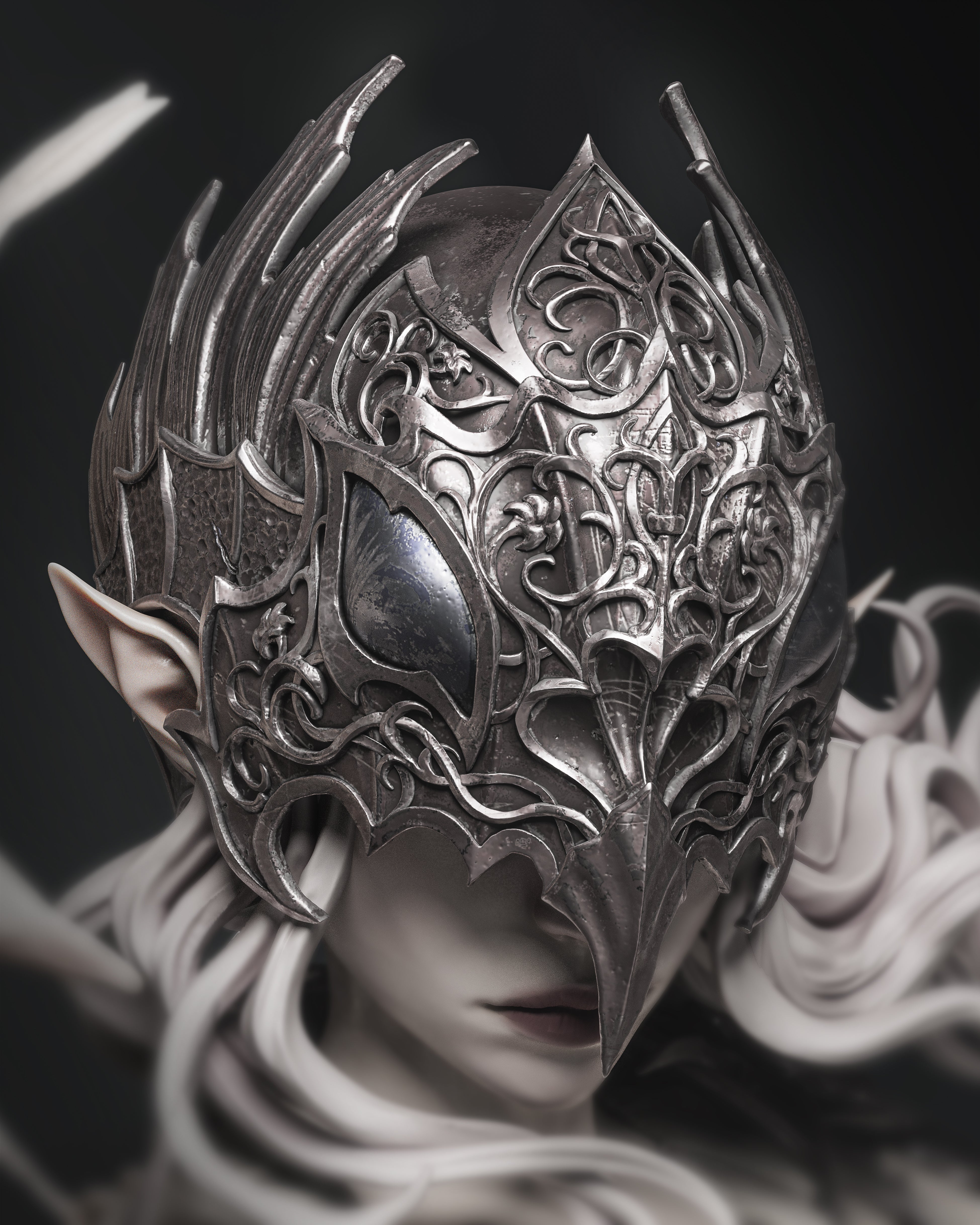 The Crow Queen Statue - Image 4