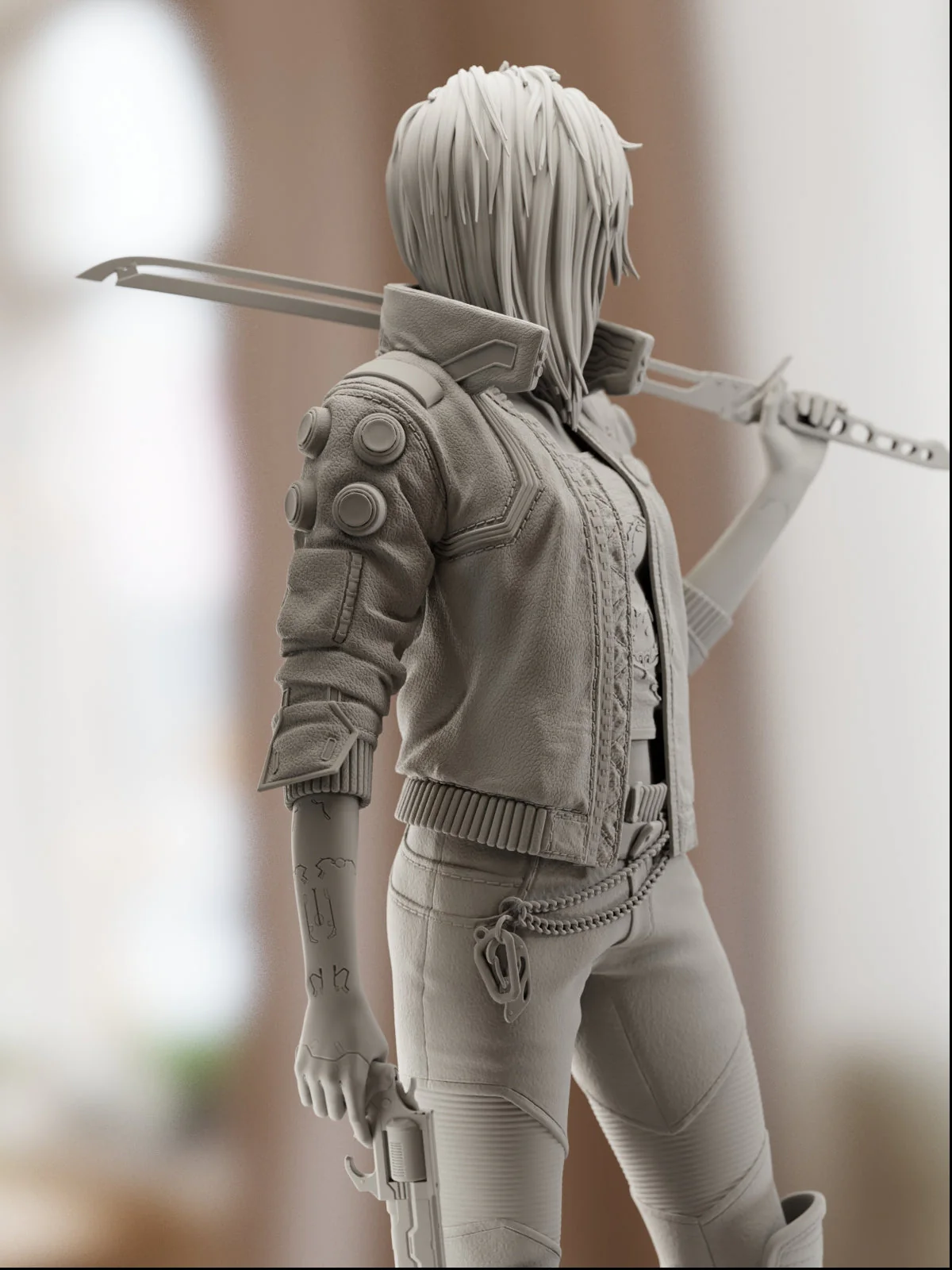 The Cyber Rebel Statue - Image 14