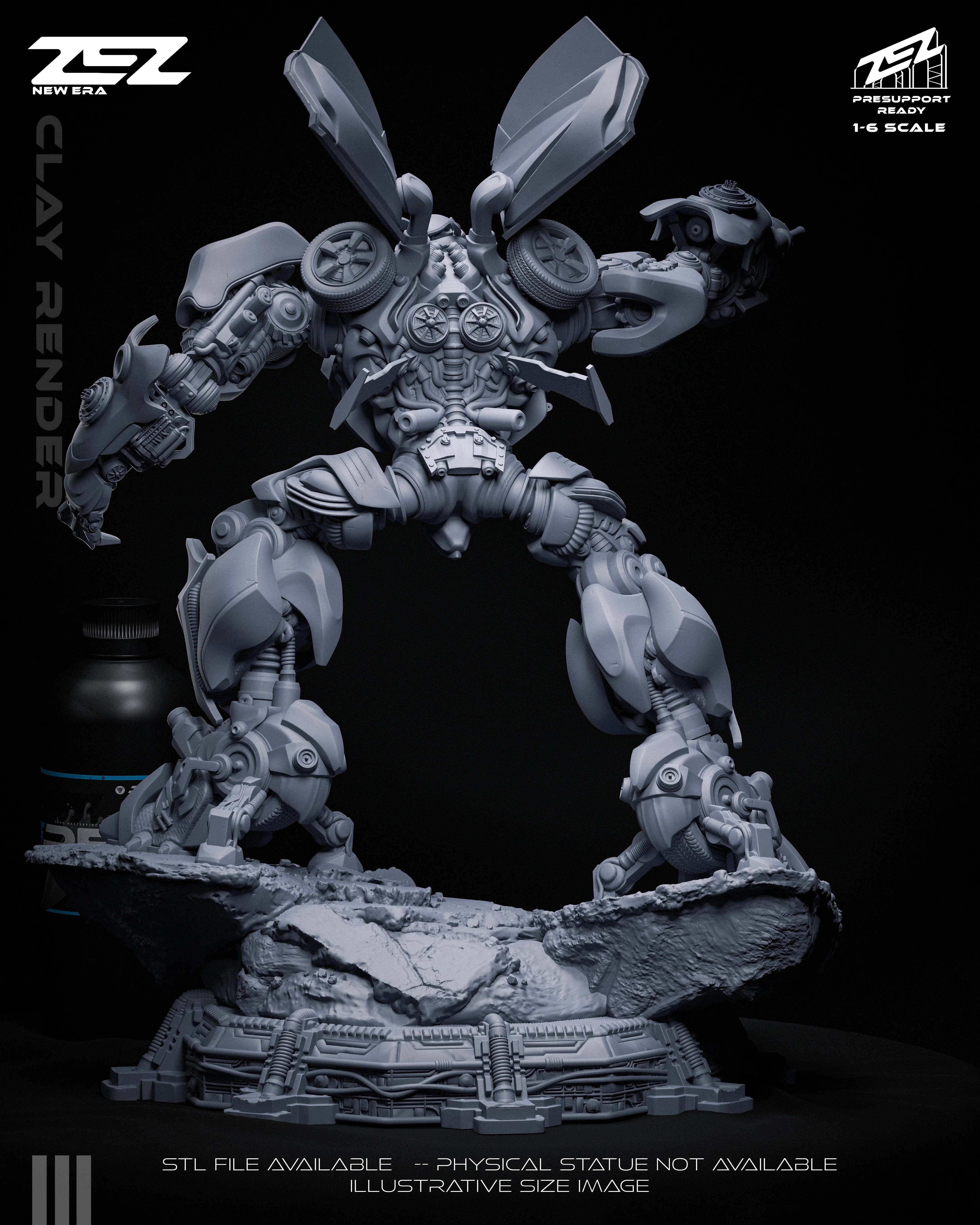 The Cyber Scout Statue - Image 5