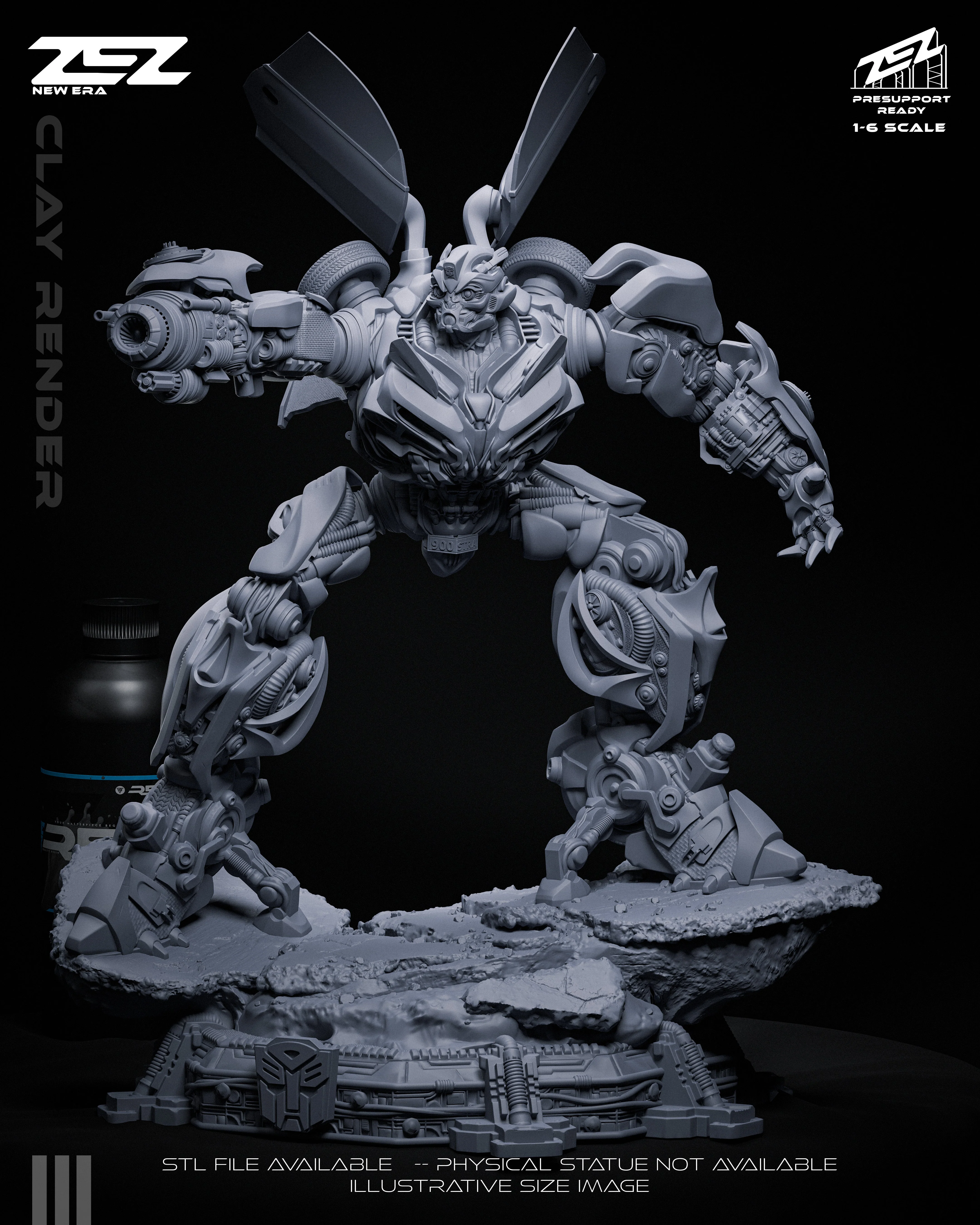 The Cyber Scout Statue - Image 7