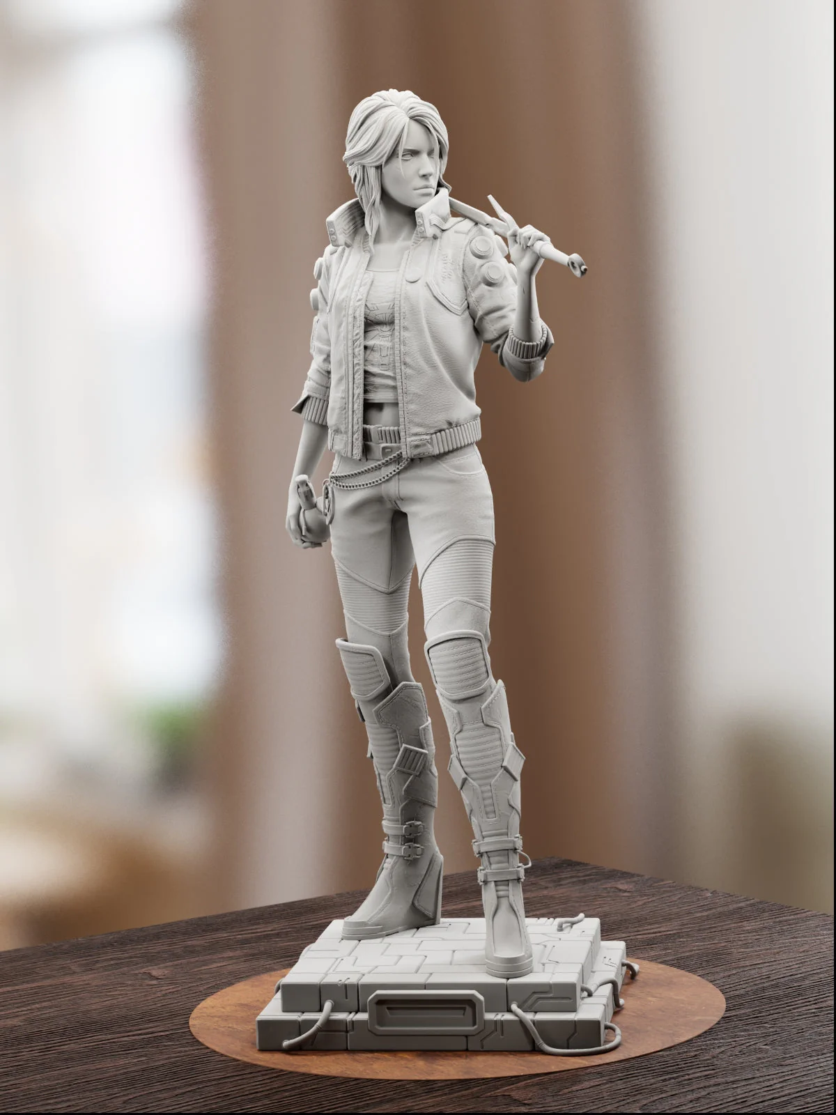 The Cyber Witcher Statue - Image 10