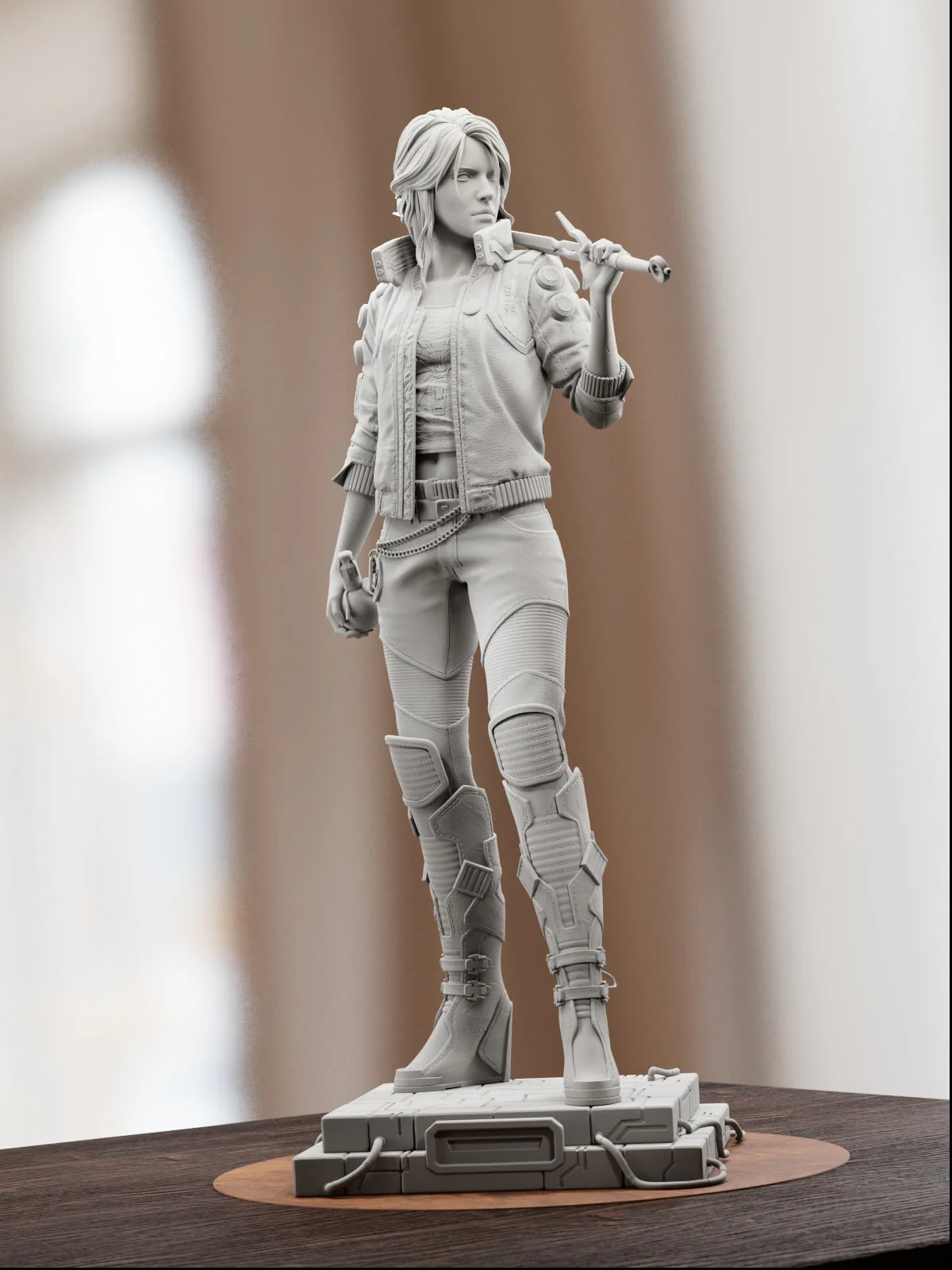 The Cyber Witcher Statue - Image 15