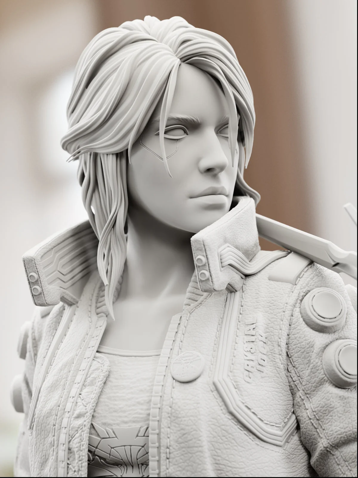 The Cyber Witcher Statue - Image 6