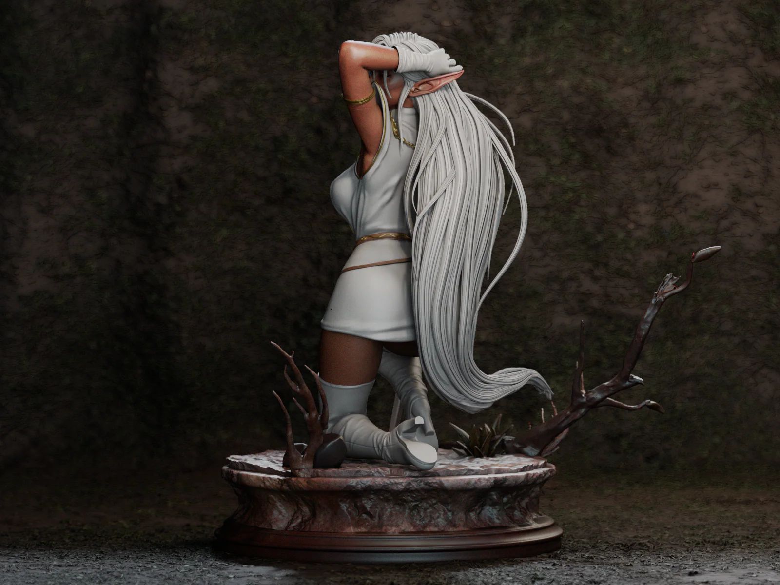 The Dark Elf Statue - Image 10