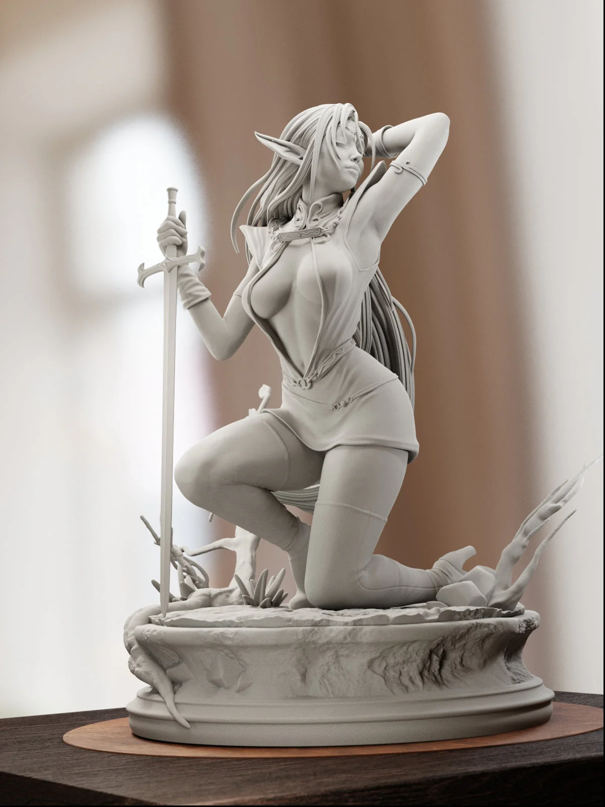 The Dark Elf Statue - Image 11
