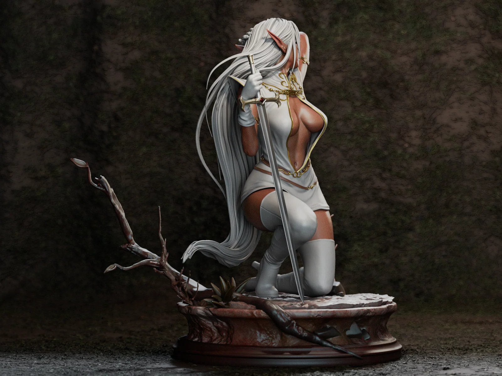 The Dark Elf Statue - Image 12