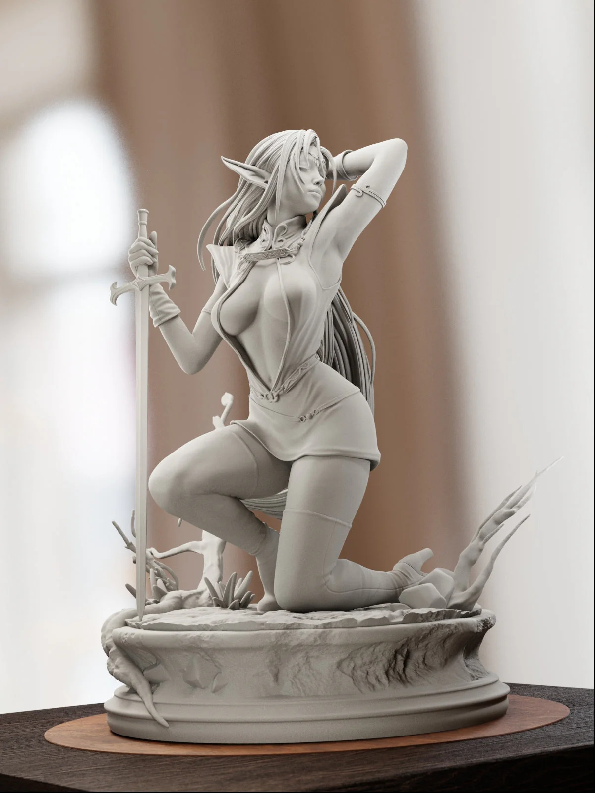 The Dark Elf Statue - Image 3