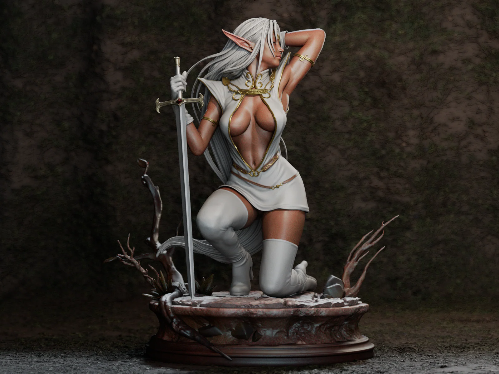 The Dark Elf Statue - Image 6