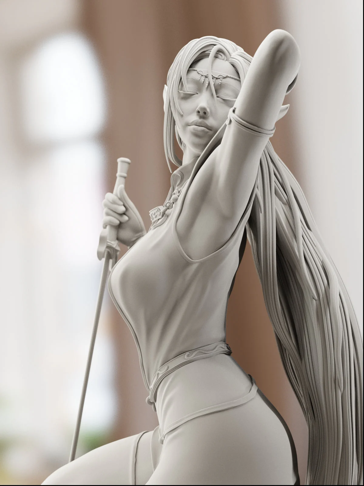 The Dark Elf Statue - Image 7