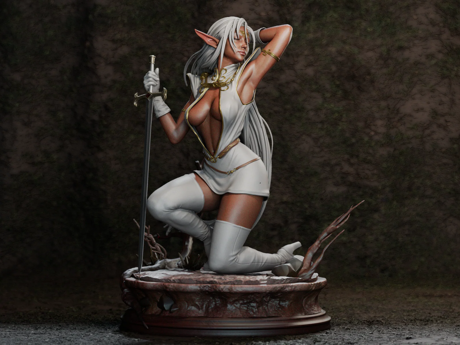 The Dark Elf Statue - Image 8