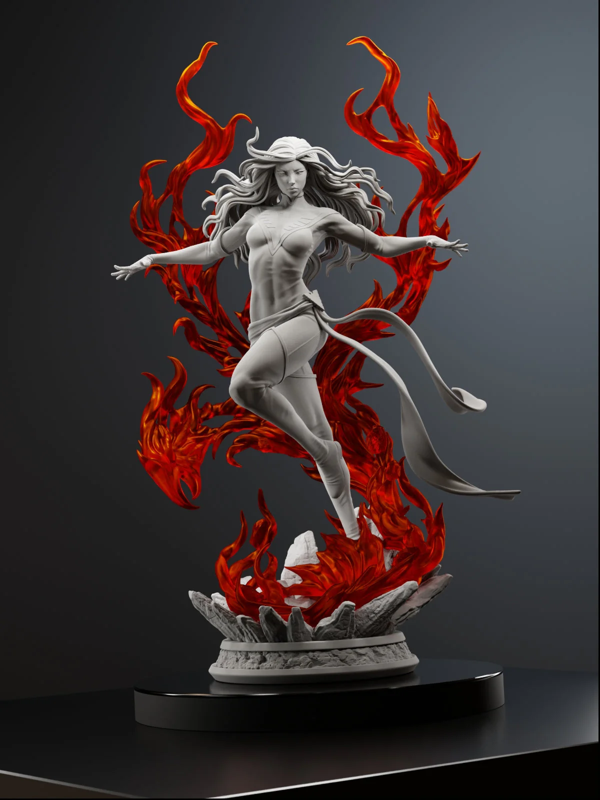 The Dark Phoenix Statue - Image 12