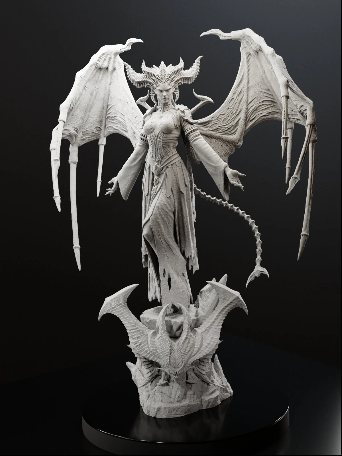 The Daughter of Hatred Statue - Image 12