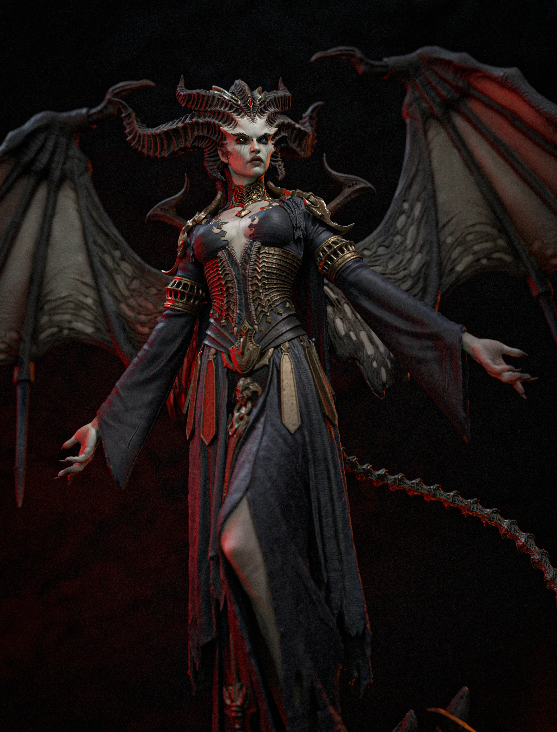 The Daughter of Hatred Statue - Image 2