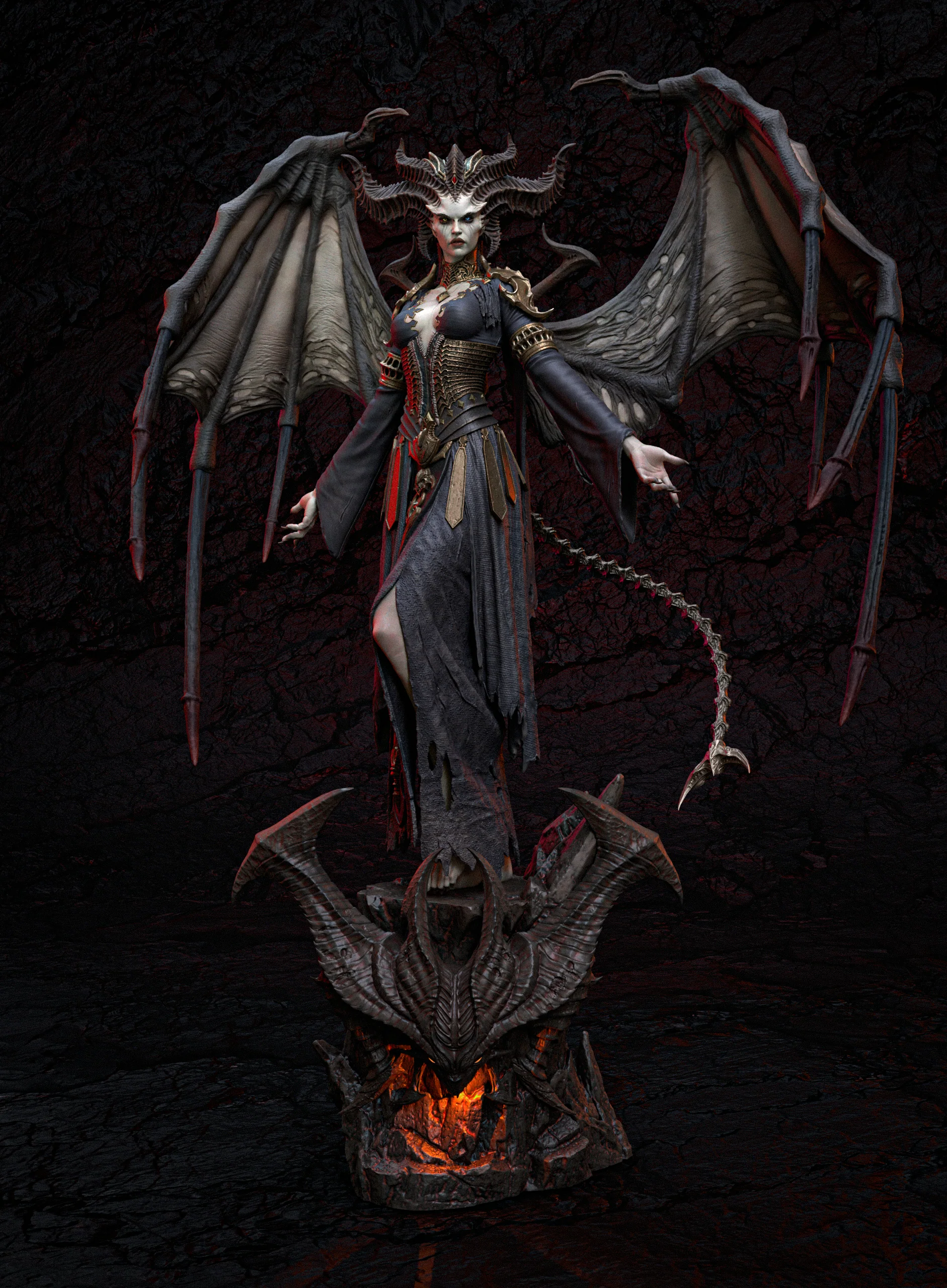 The Daughter of Hatred Statue - Image 3