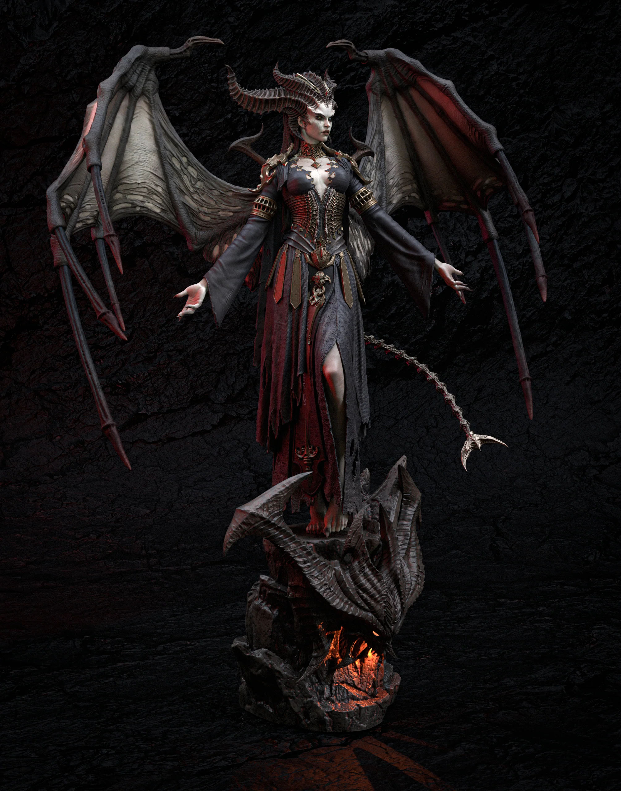 The Daughter of Hatred Statue - Image 4