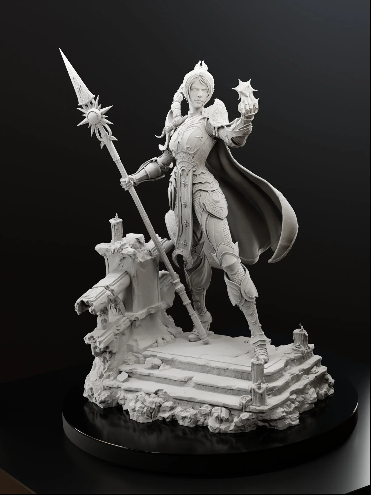 The Daughter of Shar Statue - Image 16