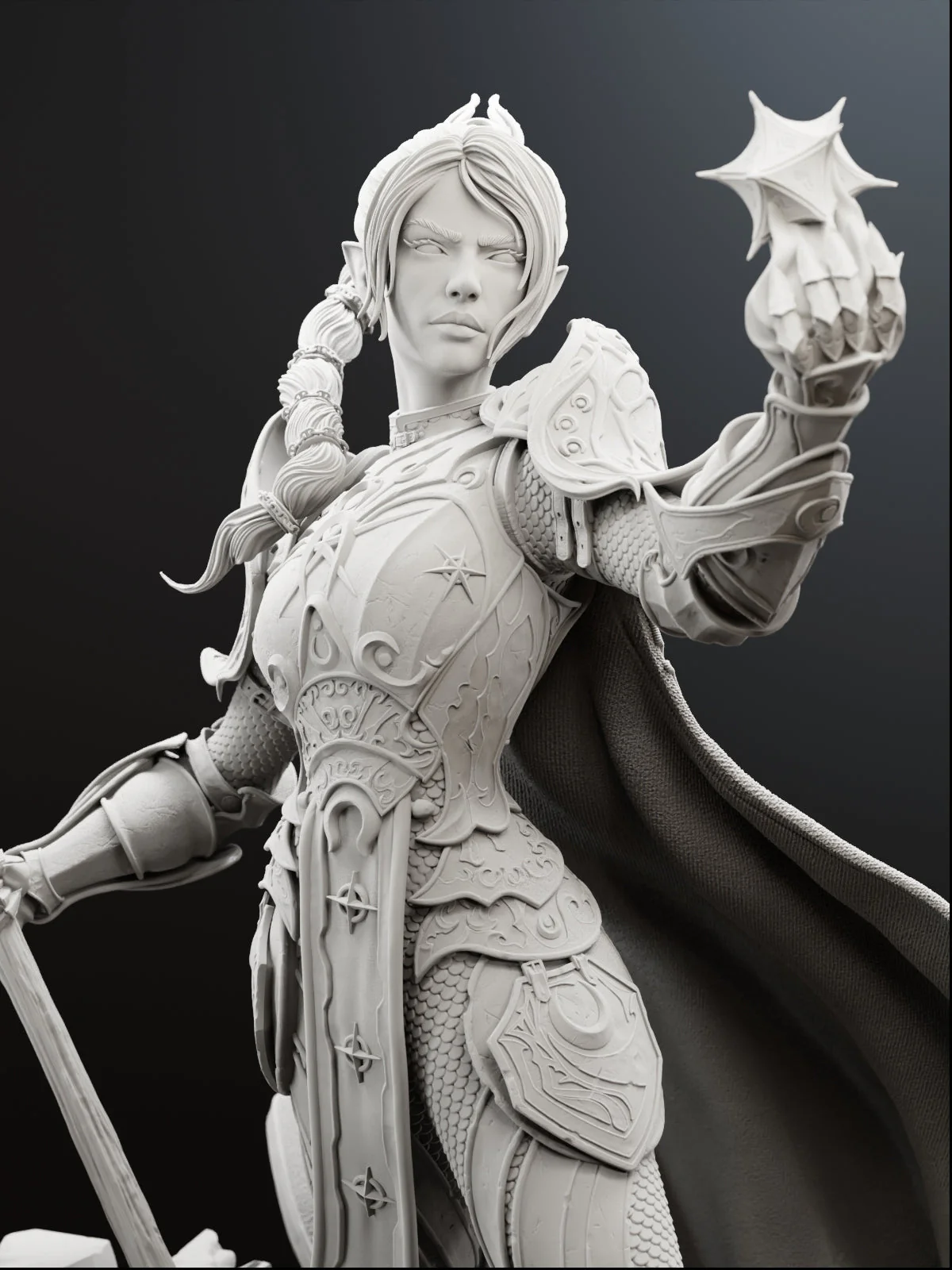 The Daughter of Shar Statue - Image 2