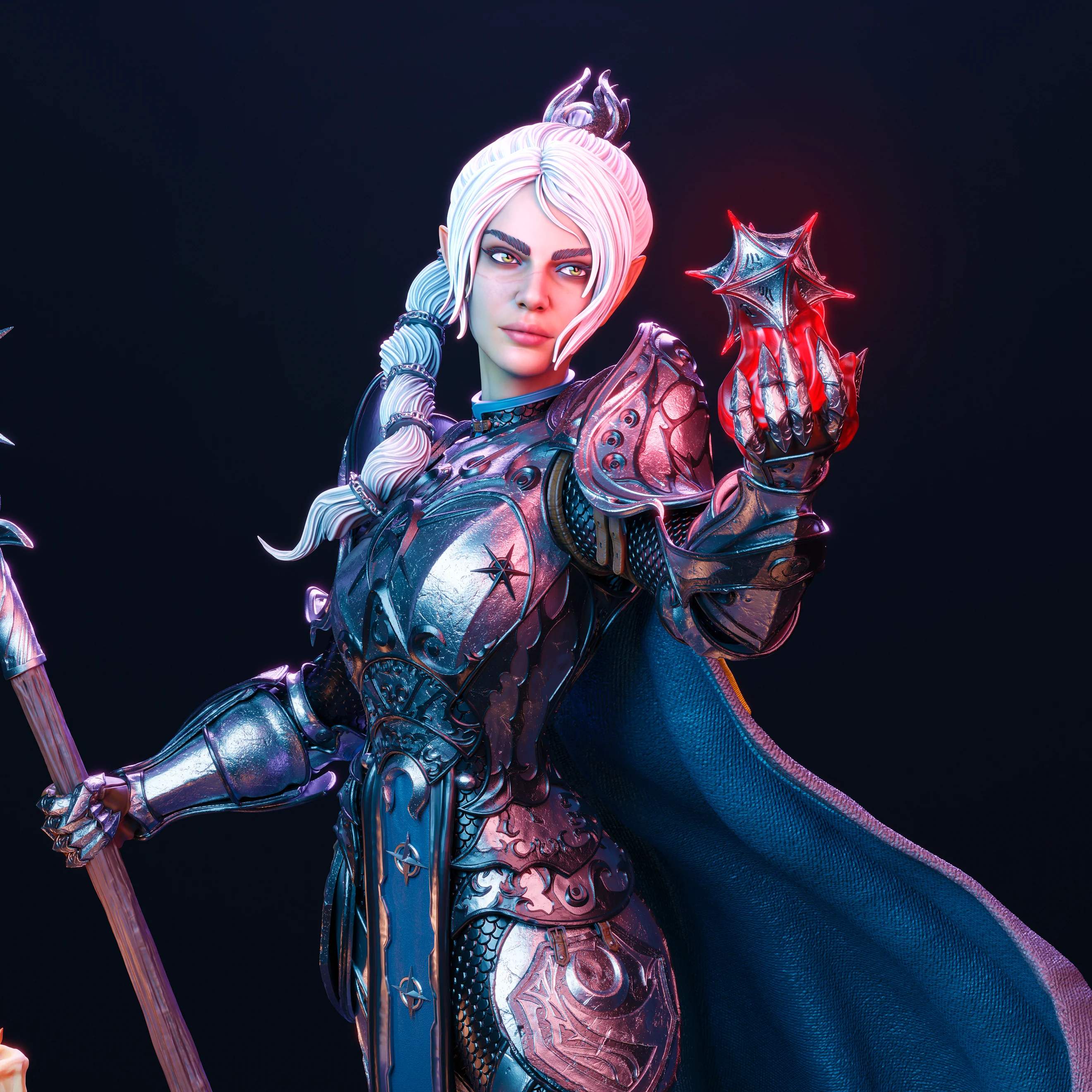 The Daughter of Shar Statue - Image 3