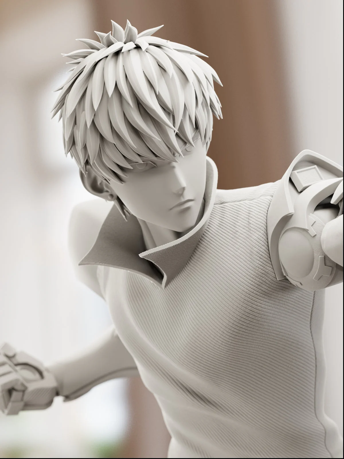 The Demon Cyborg Statue - Image 2