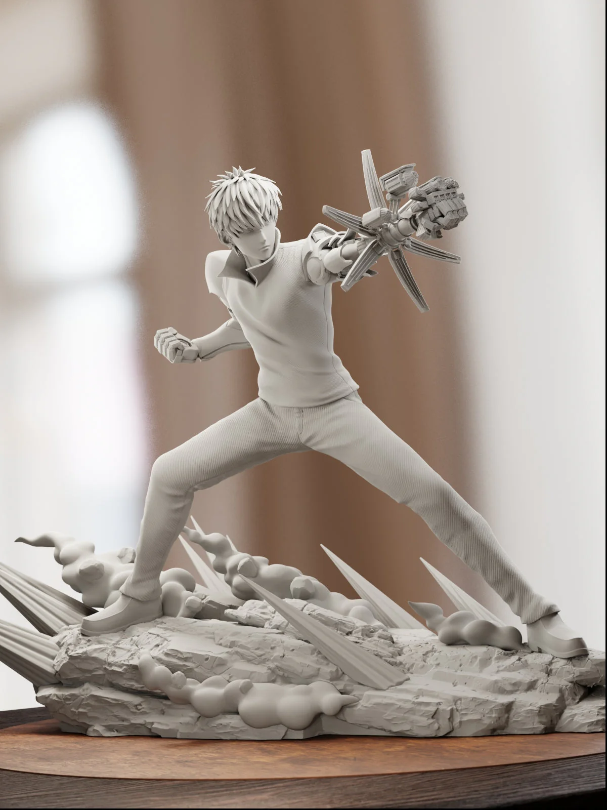 The Demon Cyborg Statue - Image 5