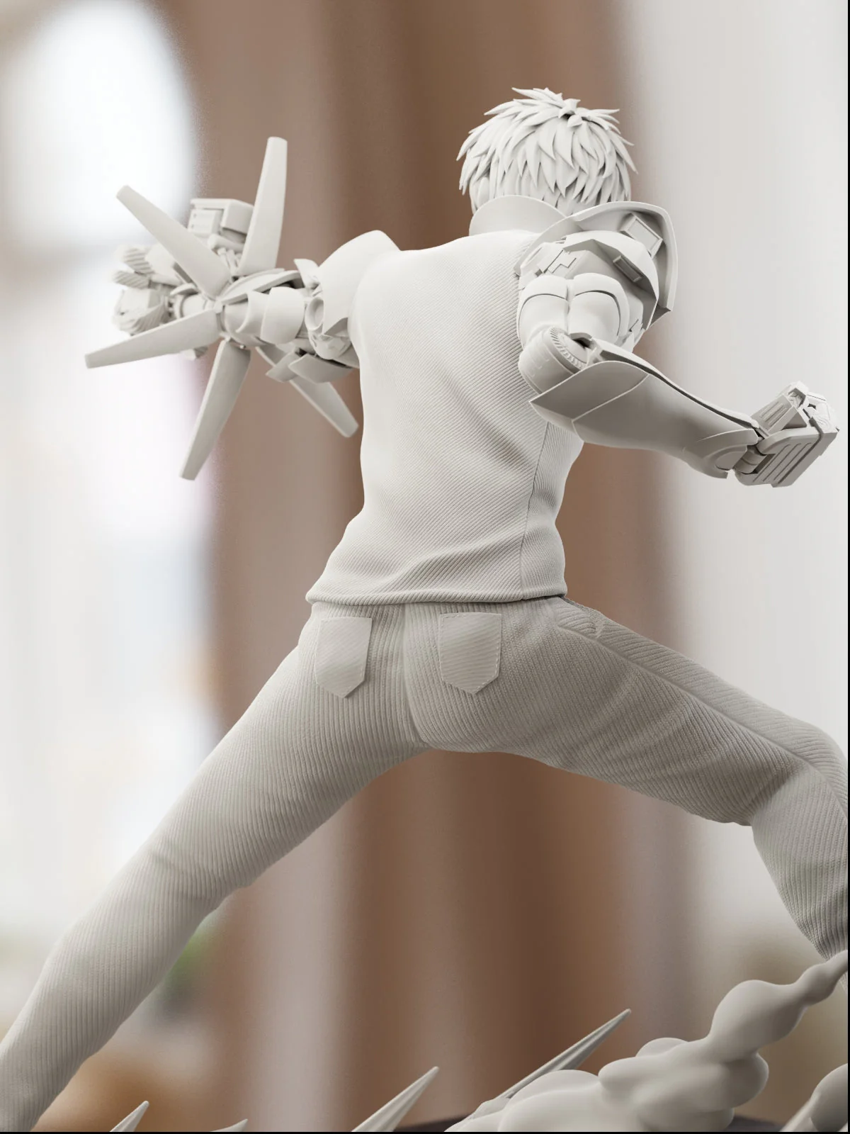 The Demon Cyborg Statue - Image 6