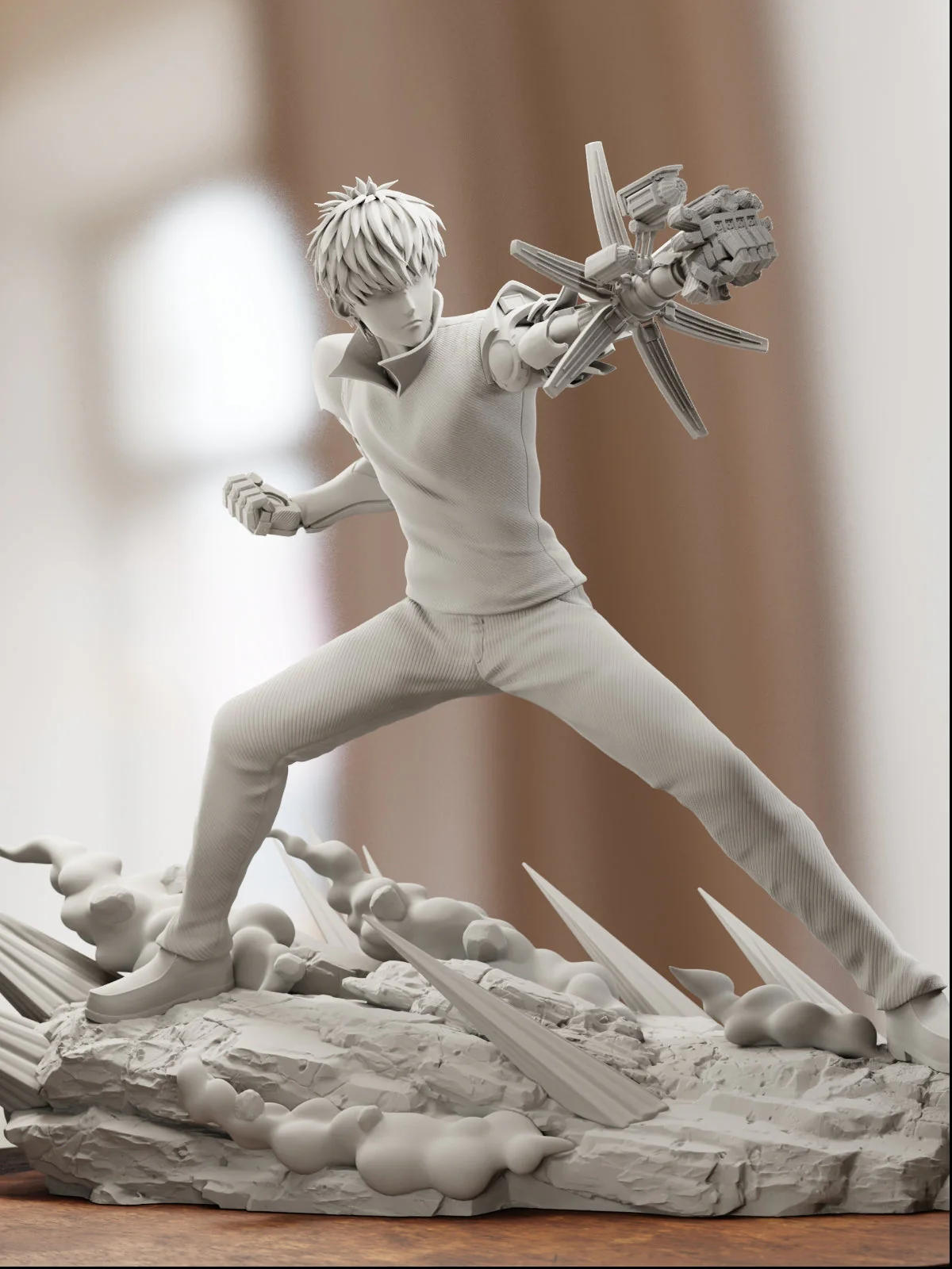The Demon Cyborg Statue - Image 8