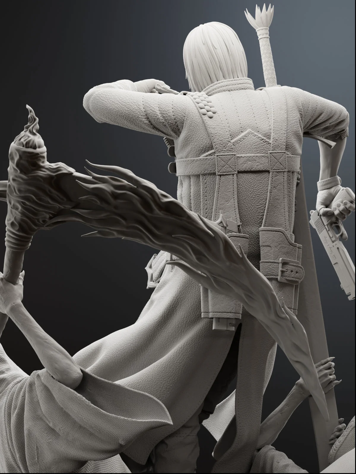 The Devil Hunter Statue - Image 11