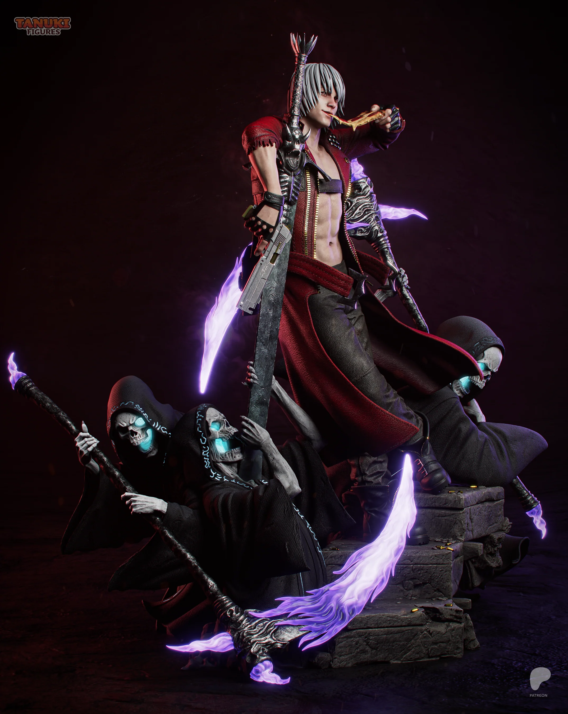 The Devil Hunter Statue - Image 3