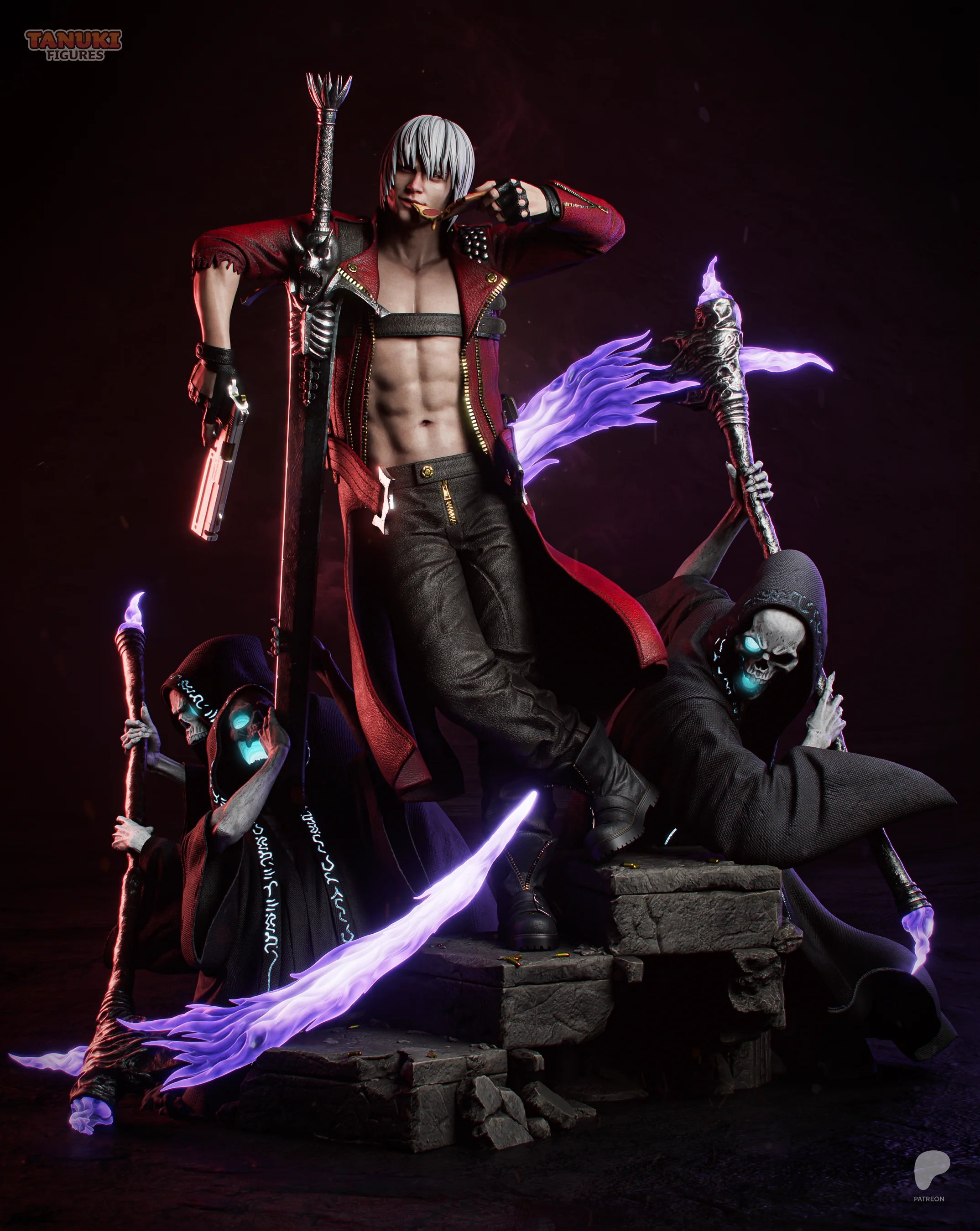 The Devil Hunter Statue - Image 5