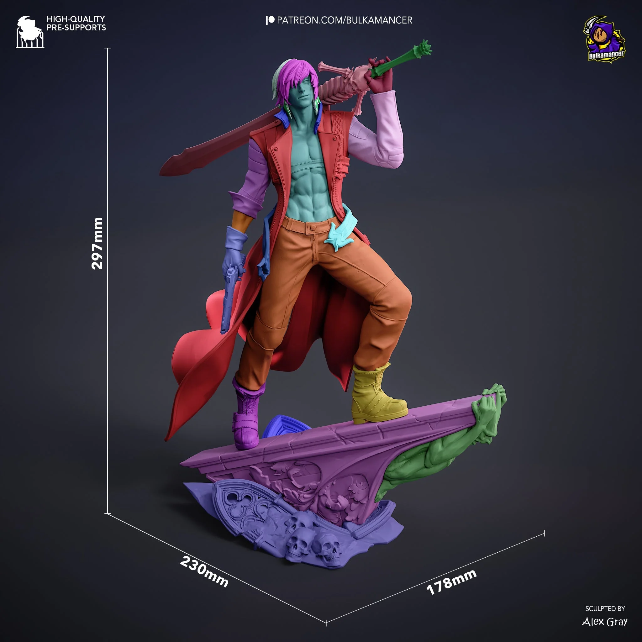 The Devil Rebel Statue - Image 15