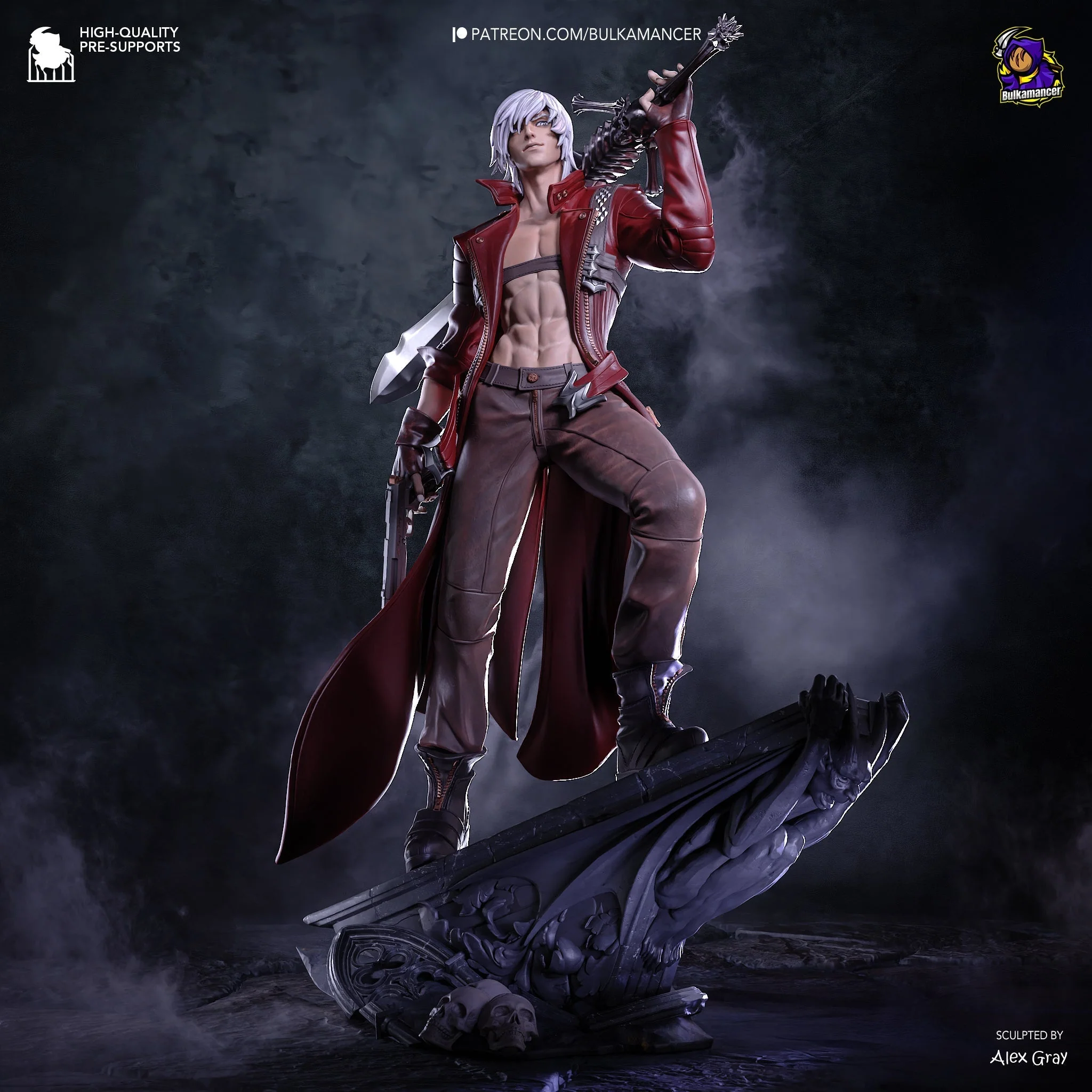 The Devil Rebel Statue - Image 5