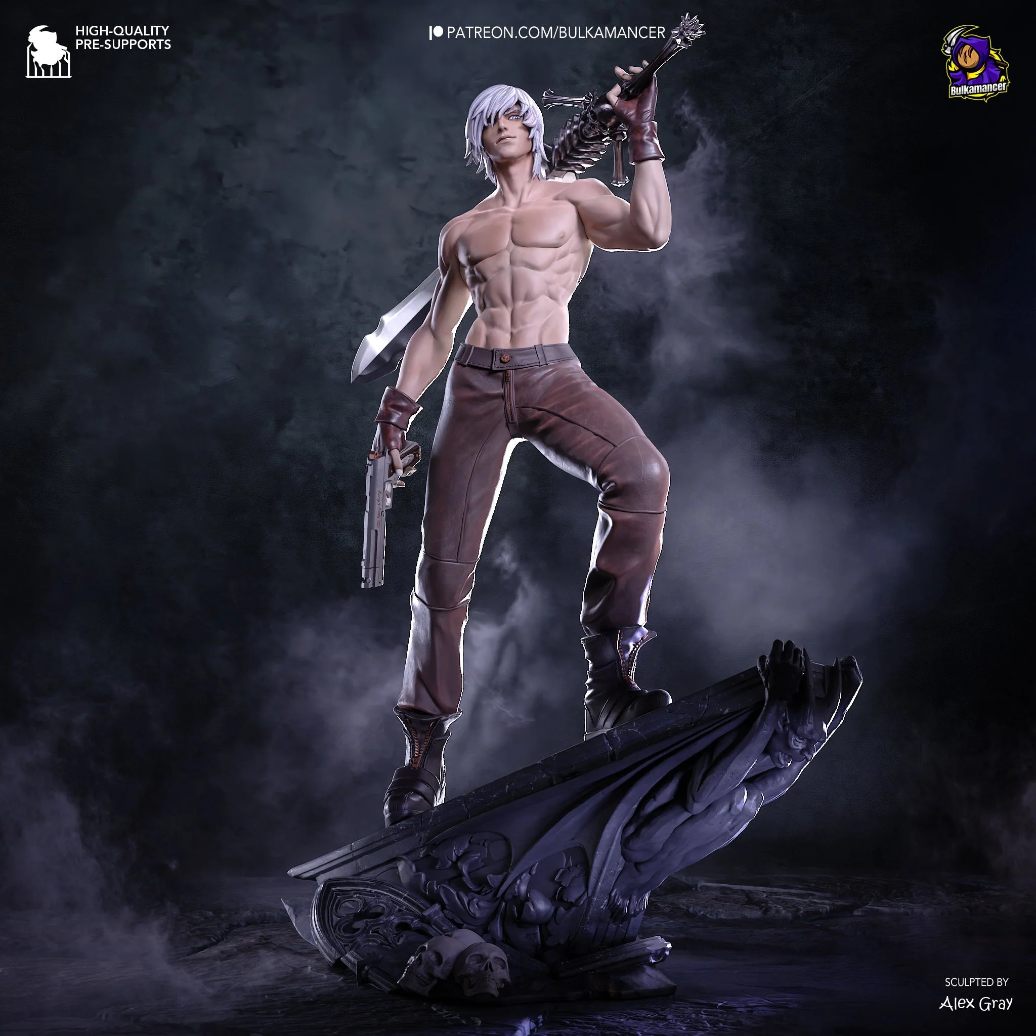 The Devil Rebel Statue - Image 6