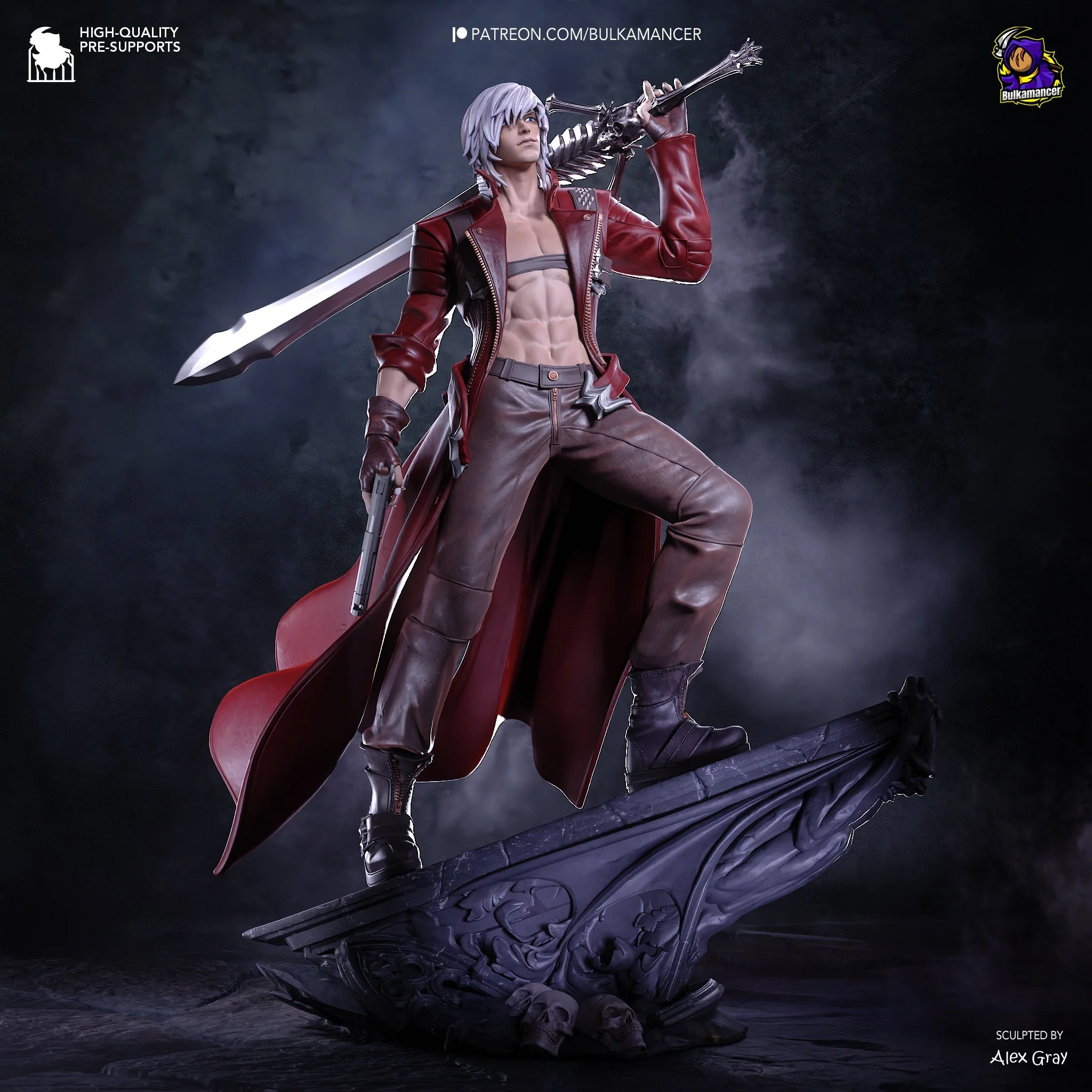 The Devil Rebel Statue - Image 7