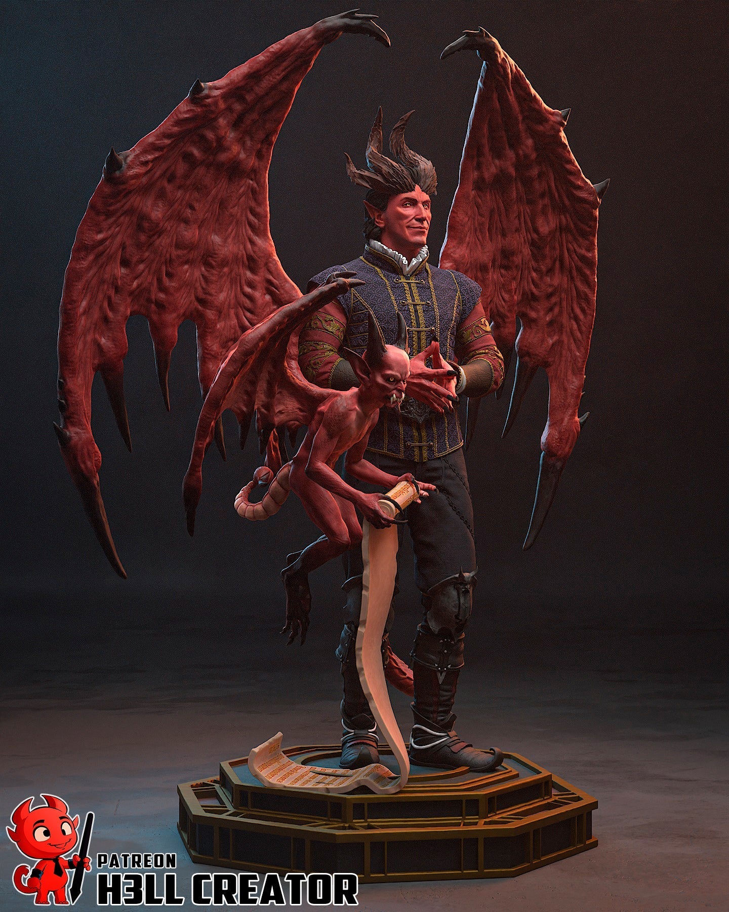 The Devil You Know Statue - Image 4