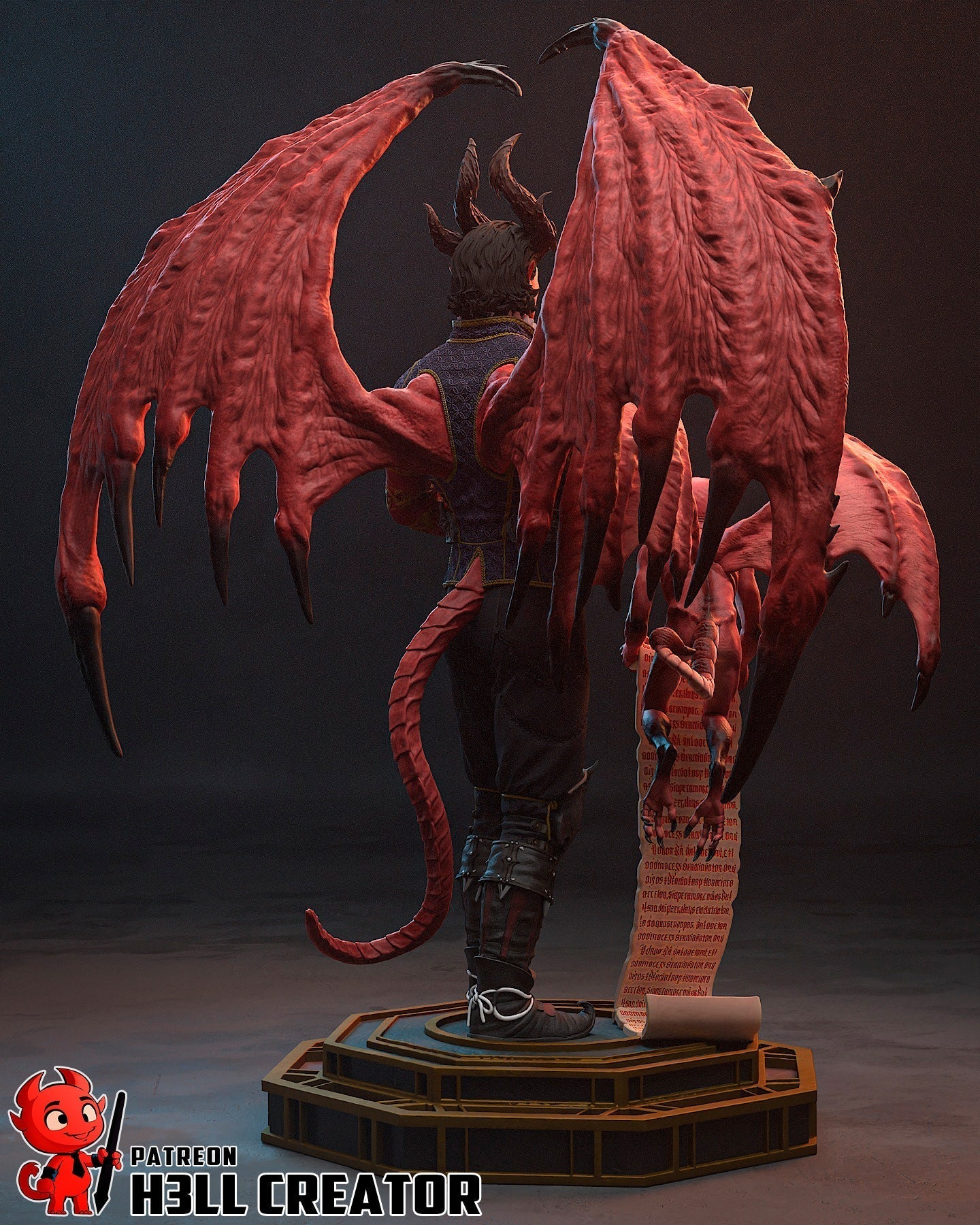 The Devil You Know Statue - Image 5