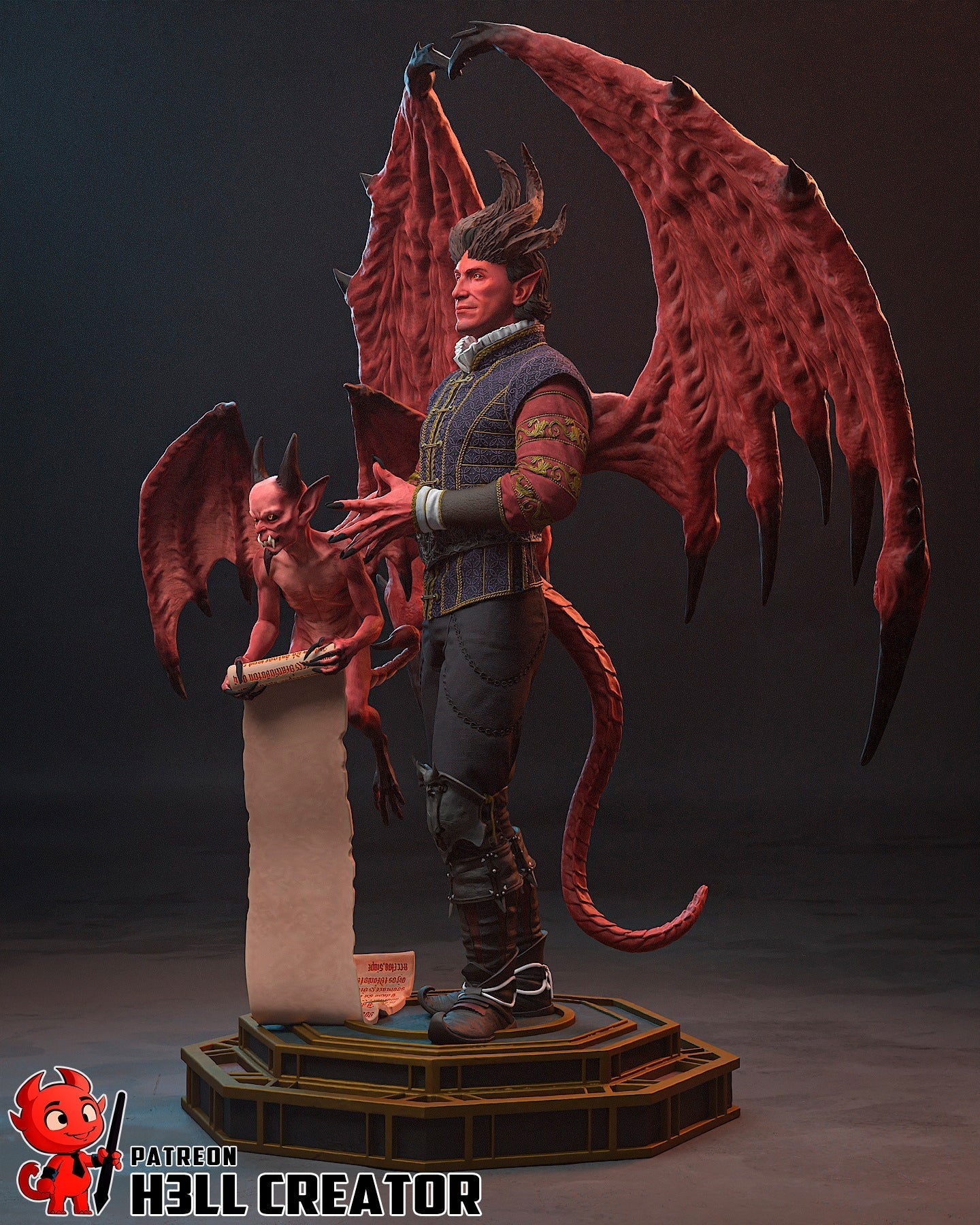 The Devil You Know Statue - Image 6