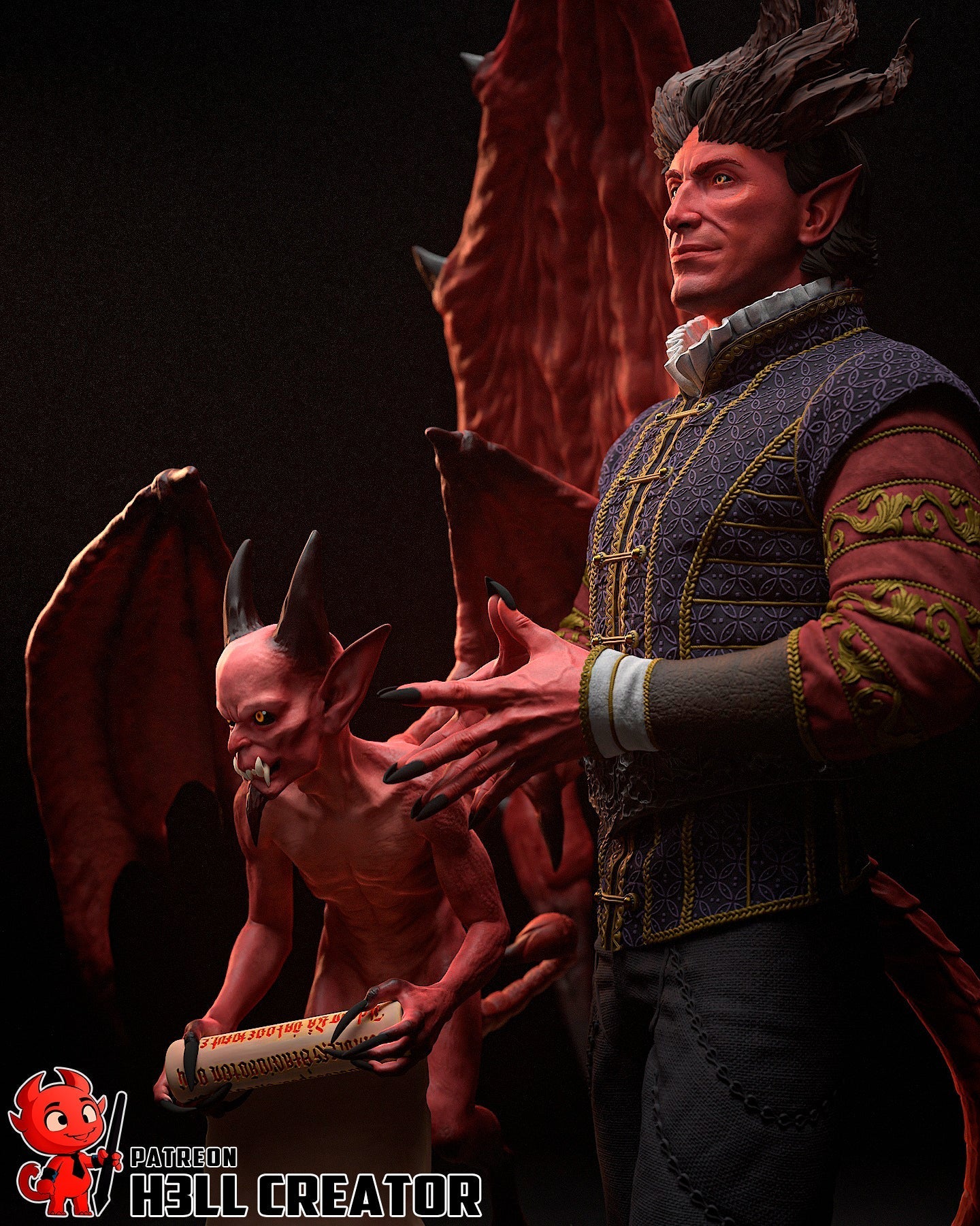 The Devil You Know Statue - Image 7
