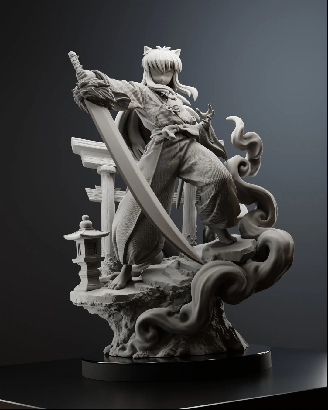 The Dog Demon Statue - Image 10