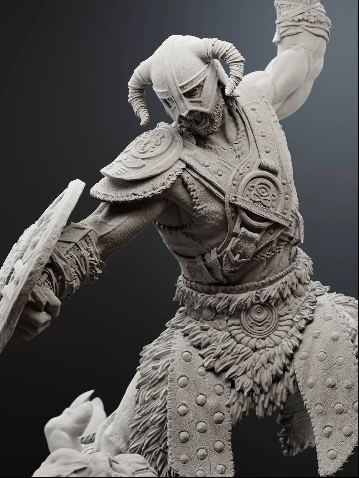The Dragonborn Statue