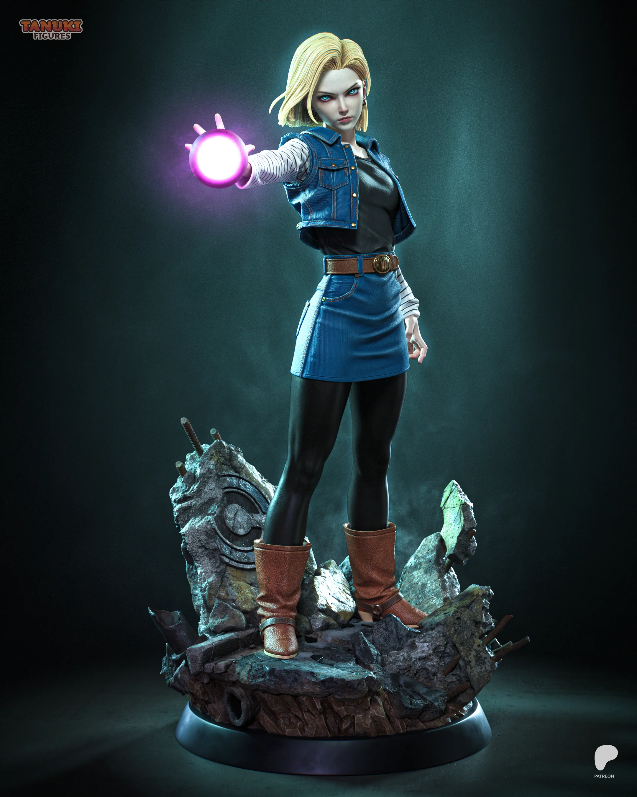 The Elegant Android Statue - Image 3