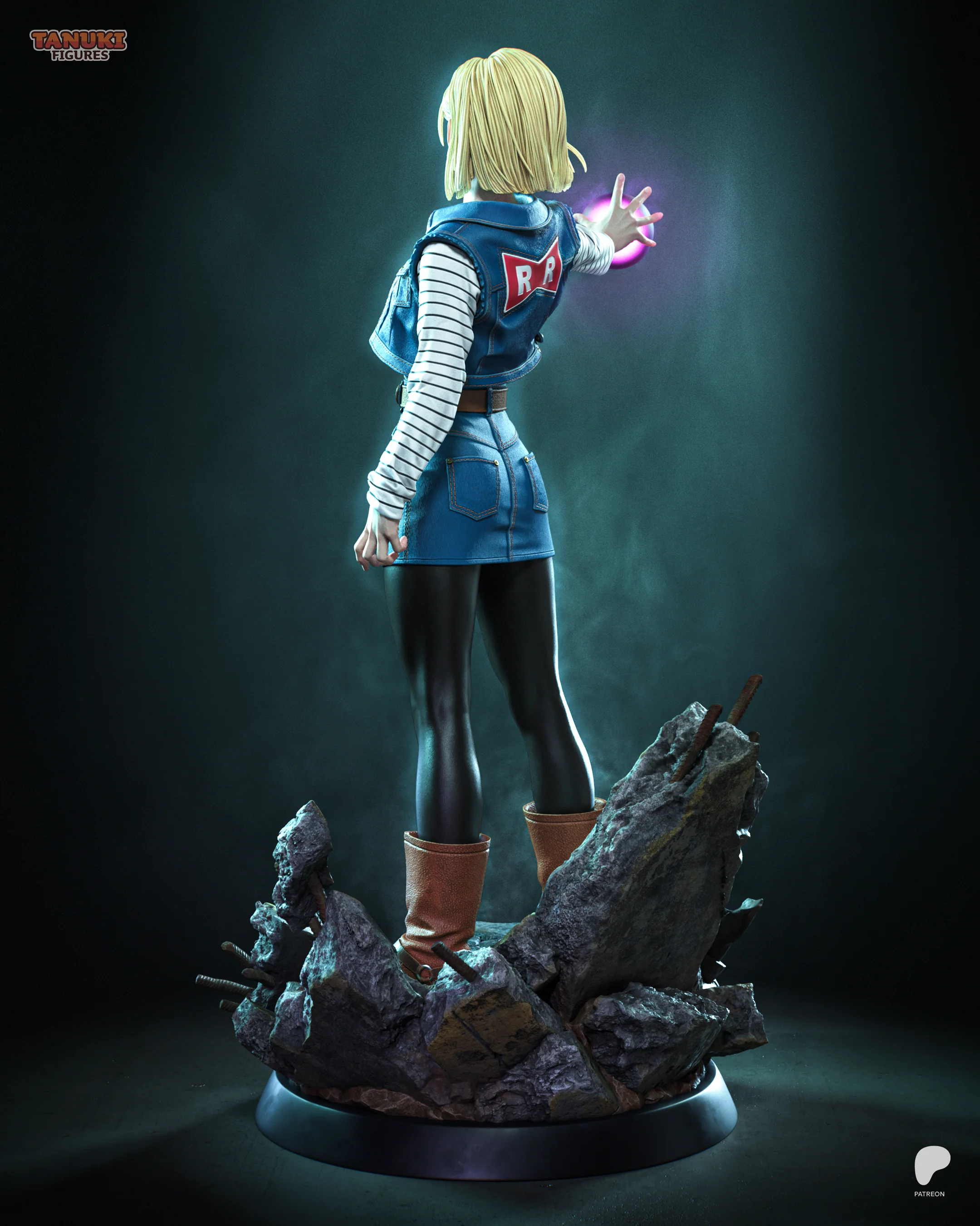 The Elegant Android Statue - Image 6